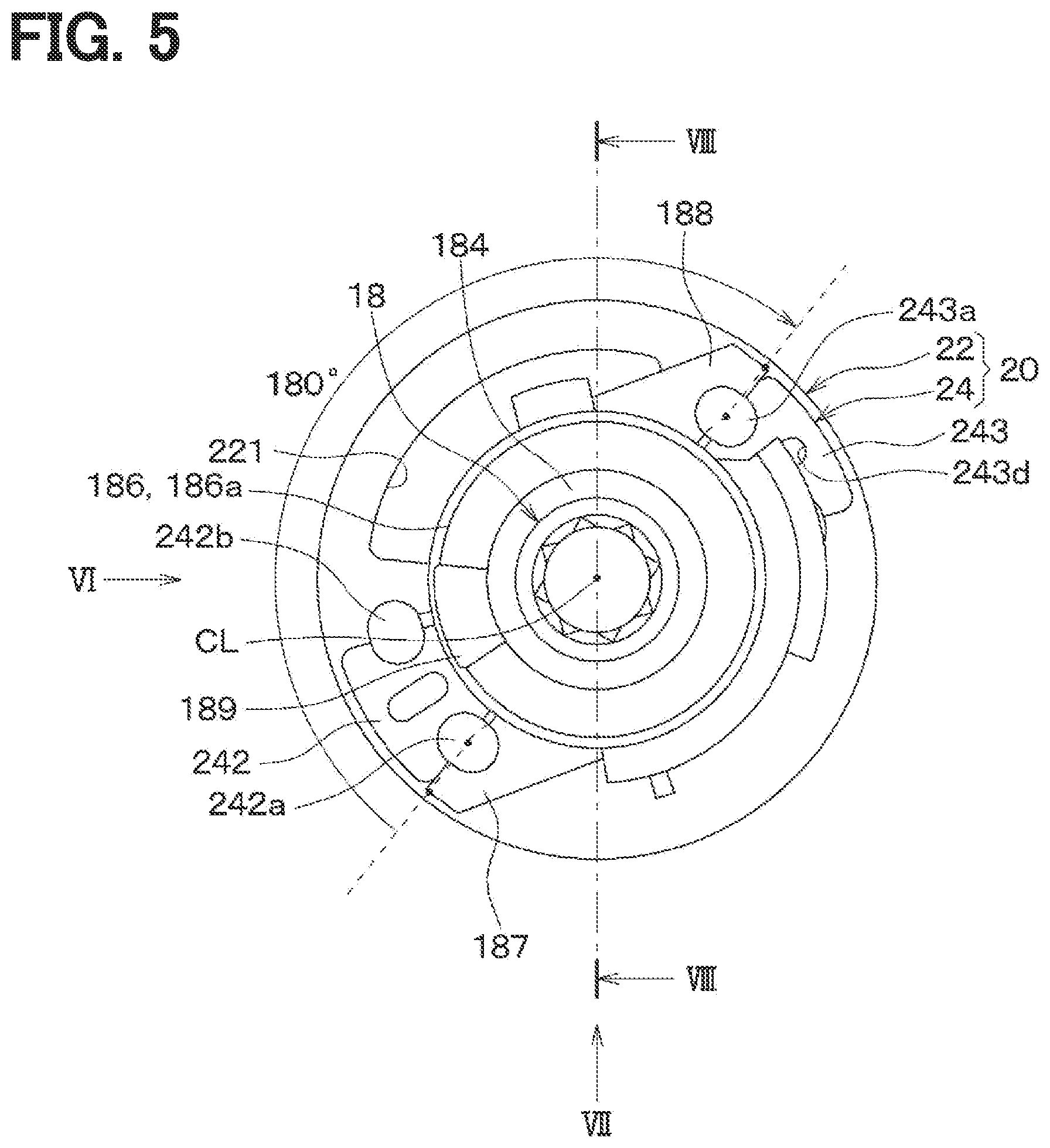 Patent US12359731 Figure 5 – Valve device