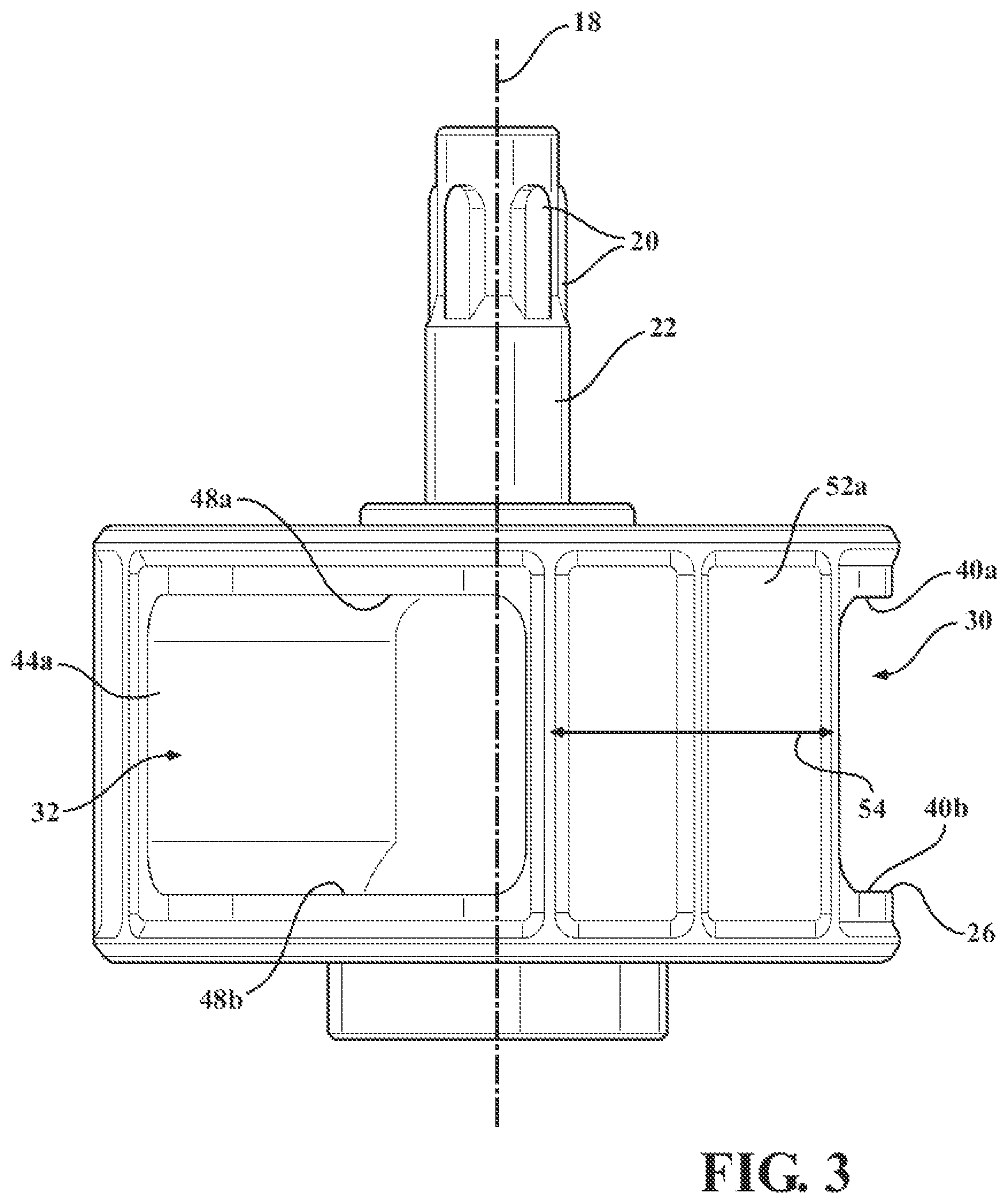 Patent US12359734 Figure 2 – Rotor for multiport coolant flow control valve assembly