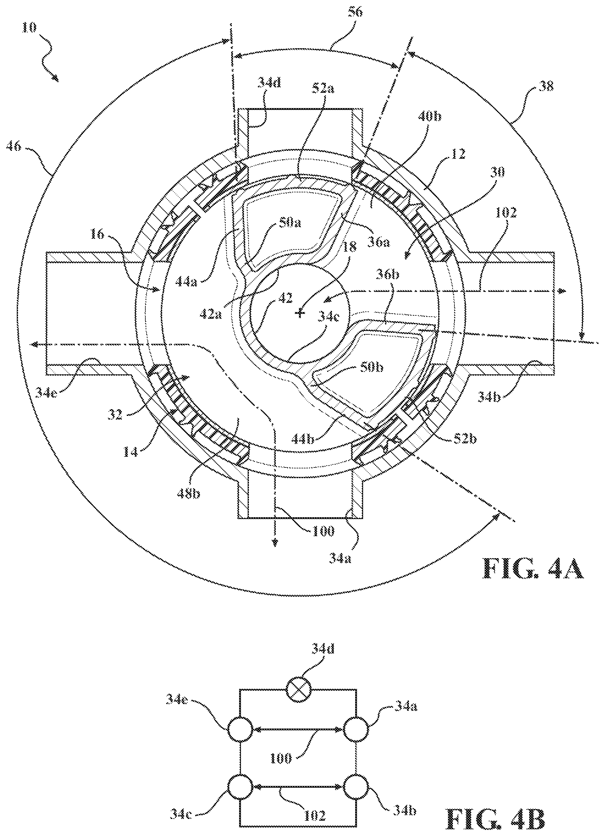 Patent US12359734 Figure 3 – Rotor for multiport coolant flow control valve assembly