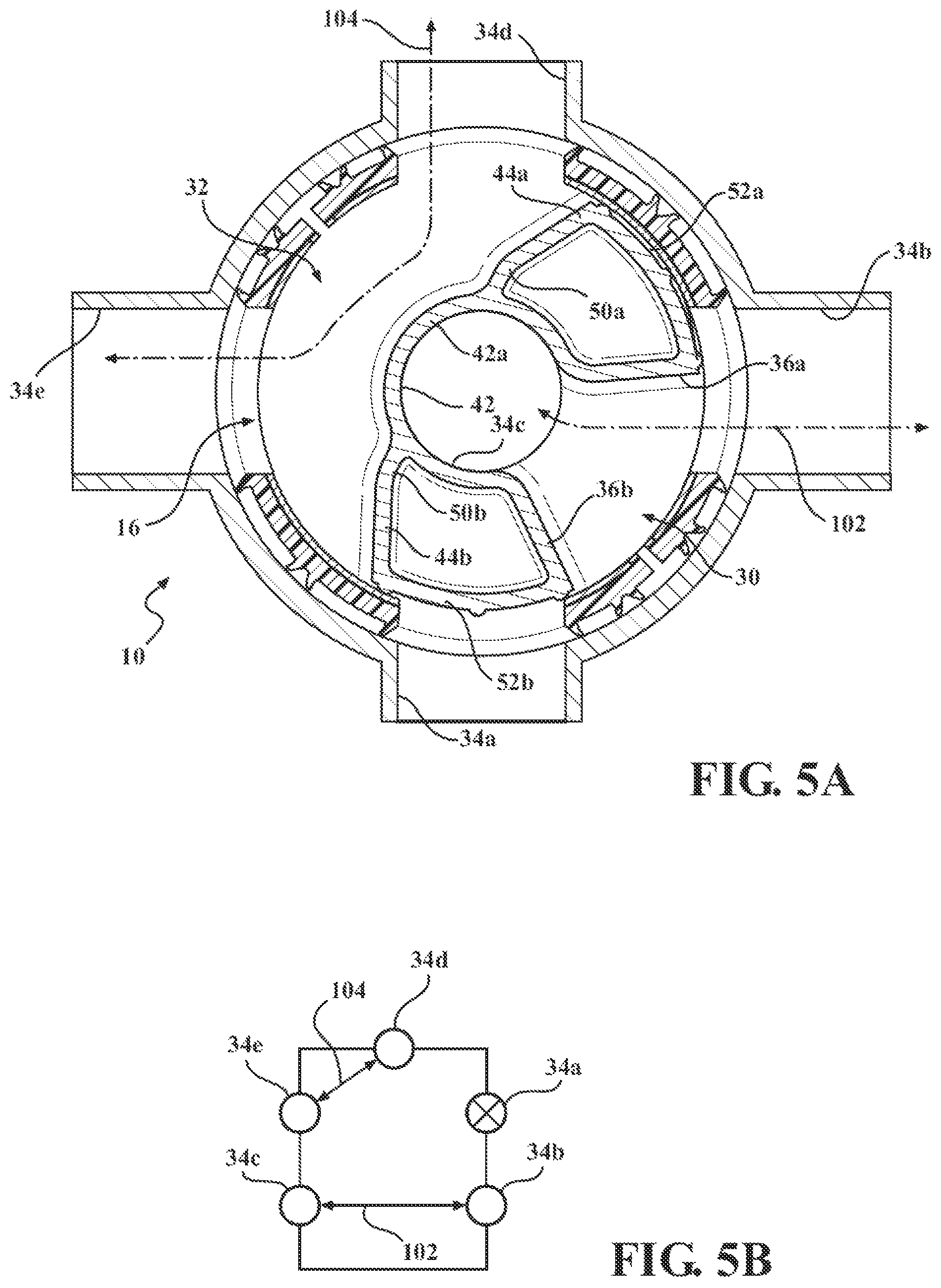 Patent US12359734 Figure 4 – Rotor for multiport coolant flow control valve assembly