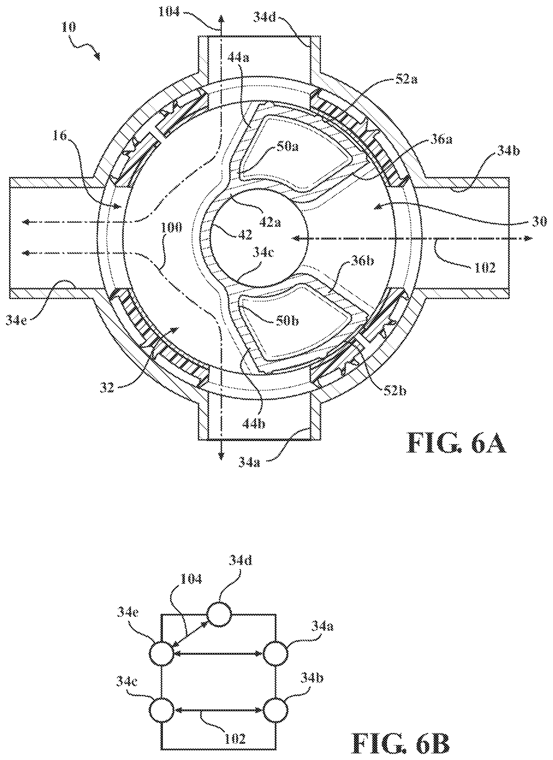 Patent US12359734 Figure 5 – Rotor for multiport coolant flow control valve assembly