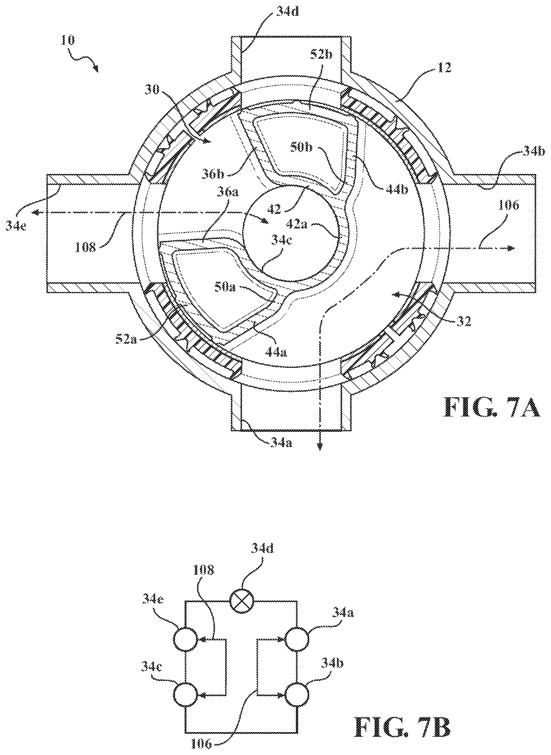 Patent US12359734 Figure 6 – Rotor for multiport coolant flow control valve assembly