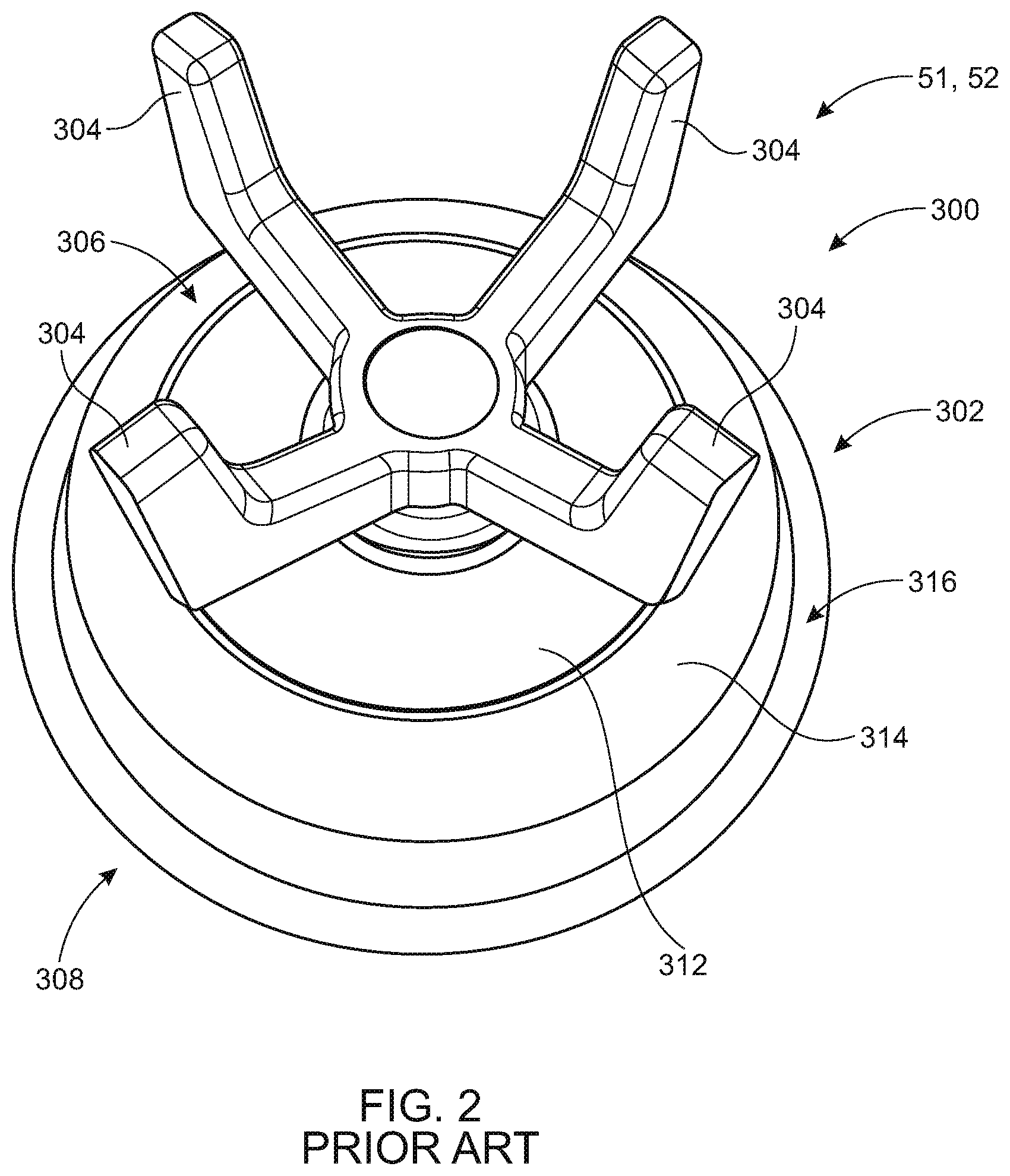 Patent US12359738 Figure 3 – Fiber reinforced valve seal