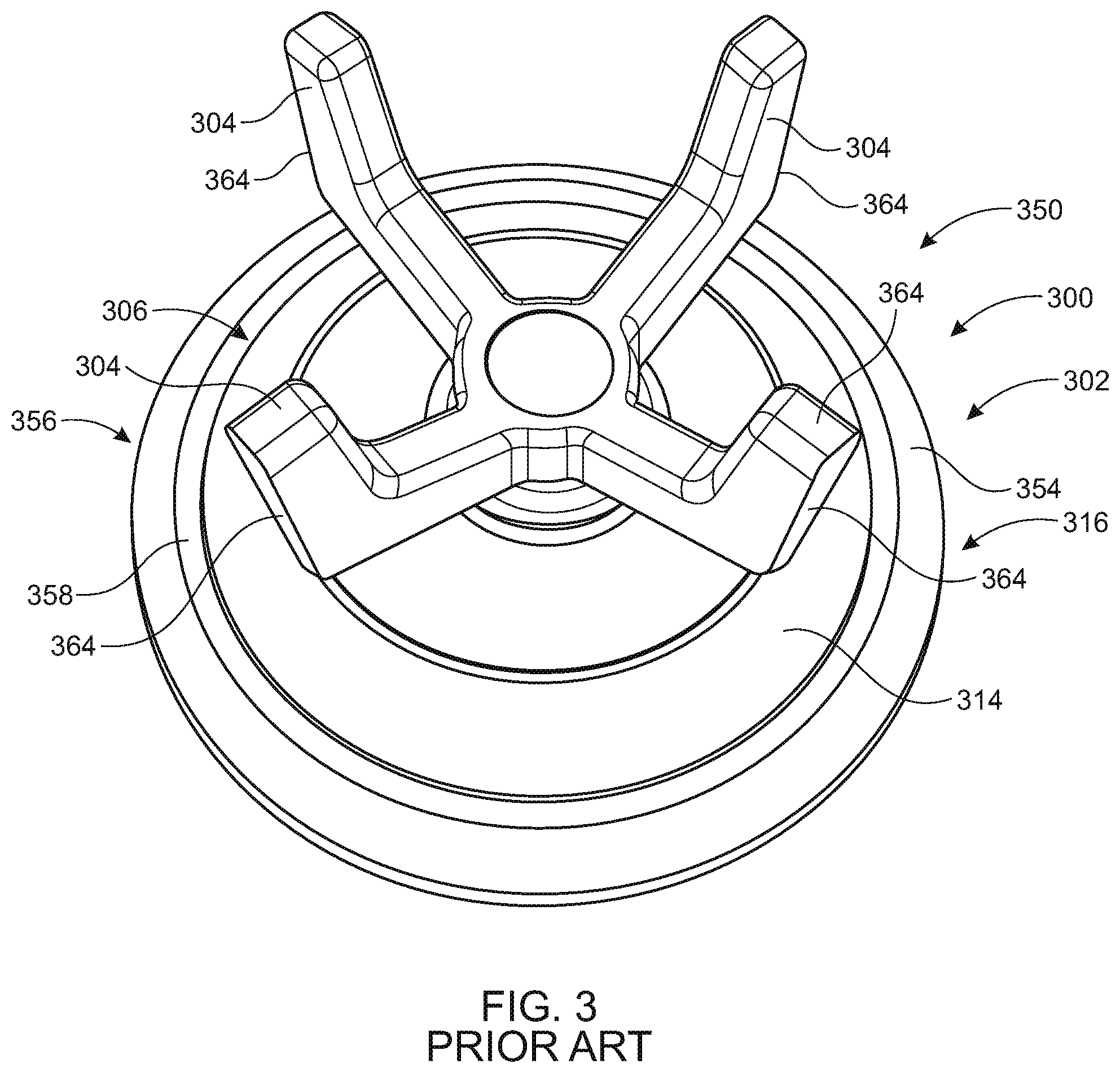 Patent US12359738 Figure 4 – Fiber reinforced valve seal