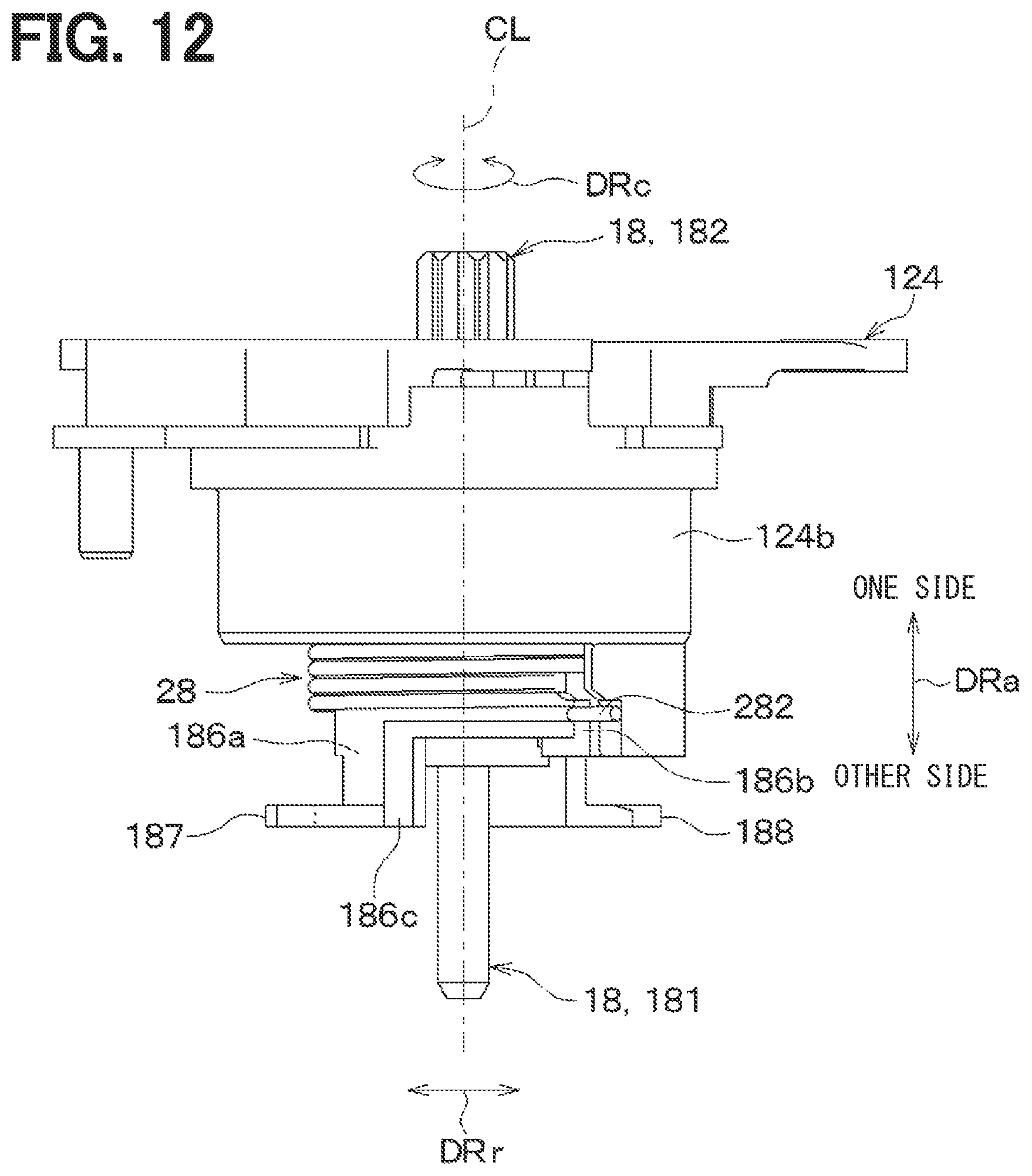 Patent US12359740 Figure 11 – Valve device