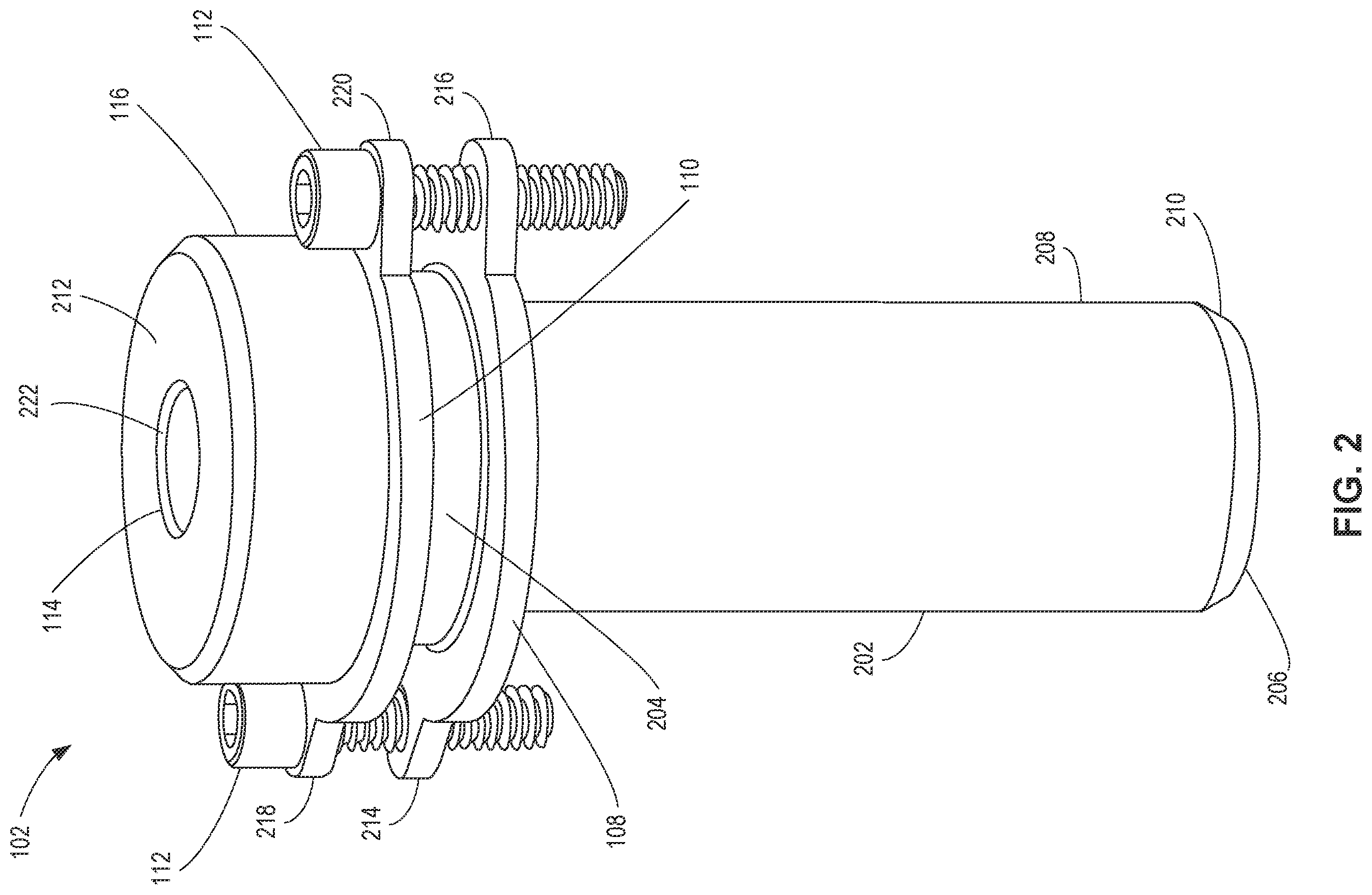Patent US12359747 Figure 2 – Valve packing apparatus and related methods