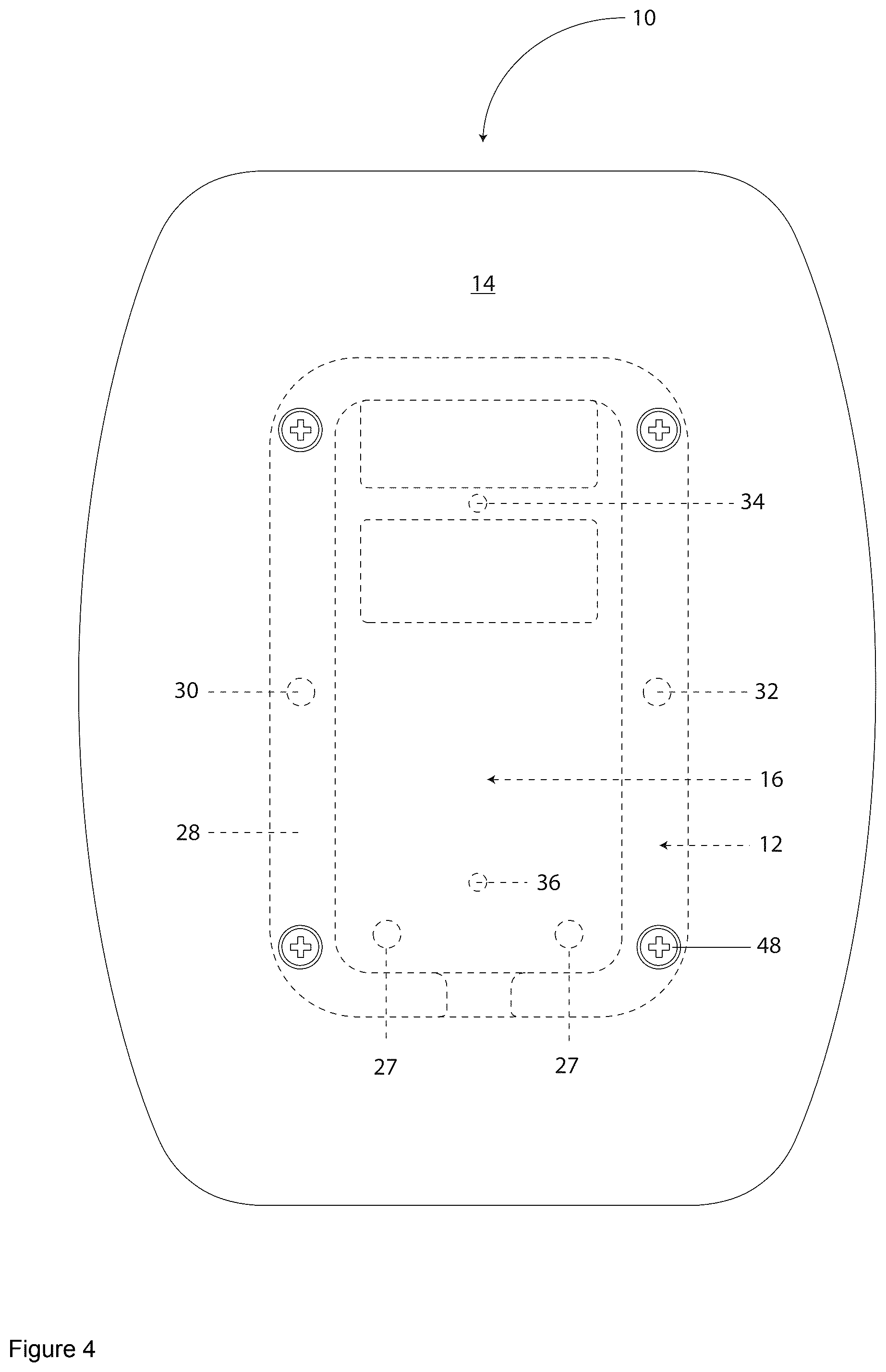 Patent US12359749 Figure 4 – Cable management assembly and associated method of using the same