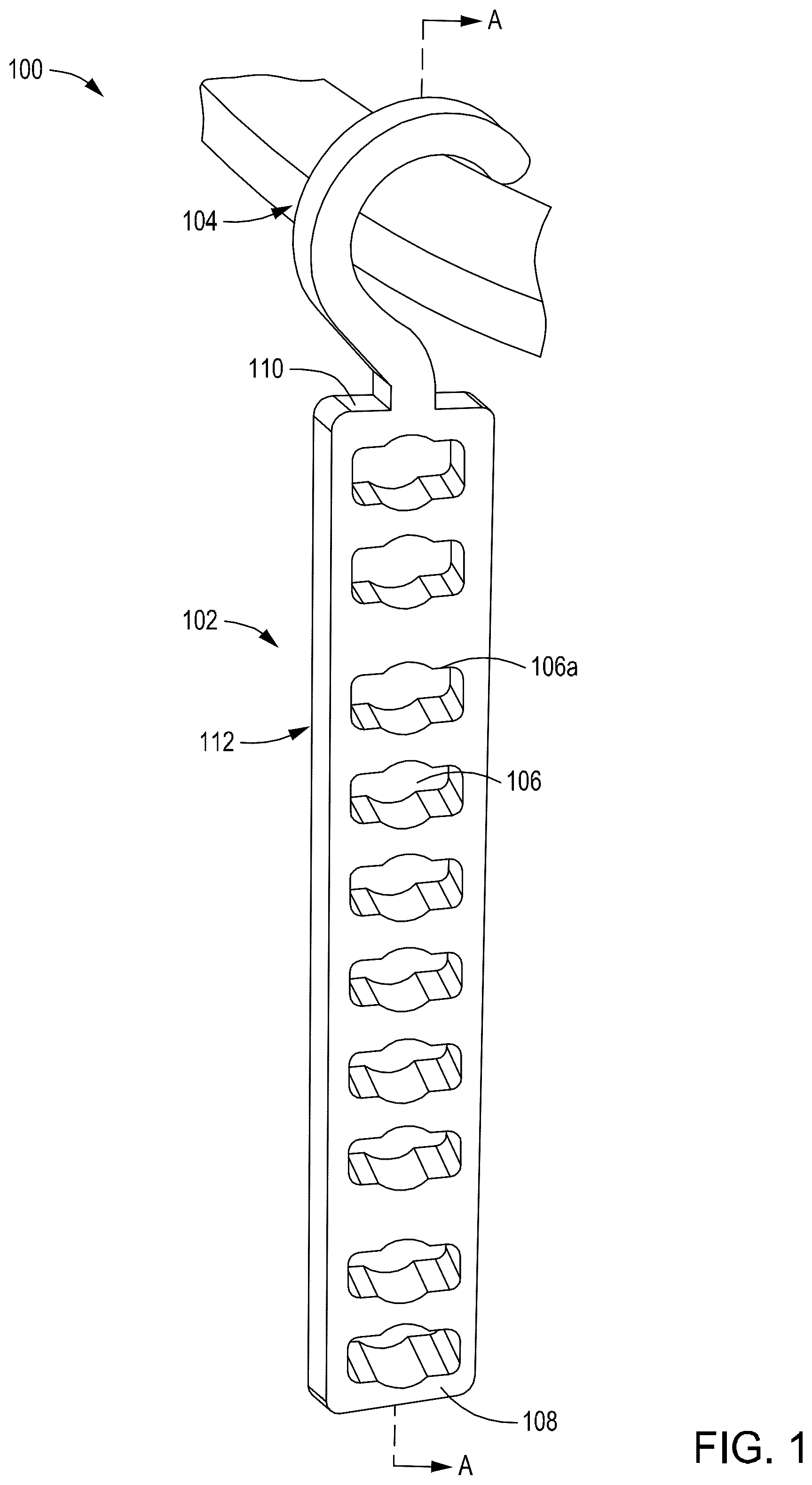 Patent US12359750 Figure 1 – Wire harness