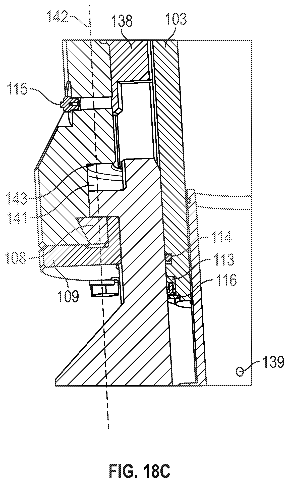 Patent US12359754 Figure 15 – Sliding connector spool