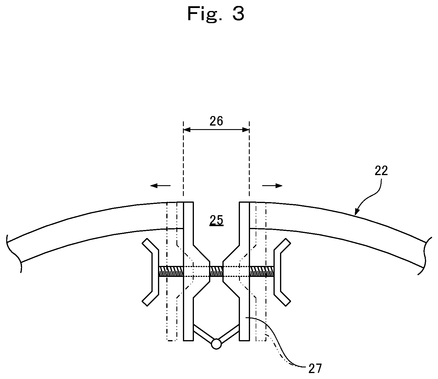 Patent US12359755 Figure 3 – Pipe joint, spacer provided in pipe joint, and dividing piece constituting spacer