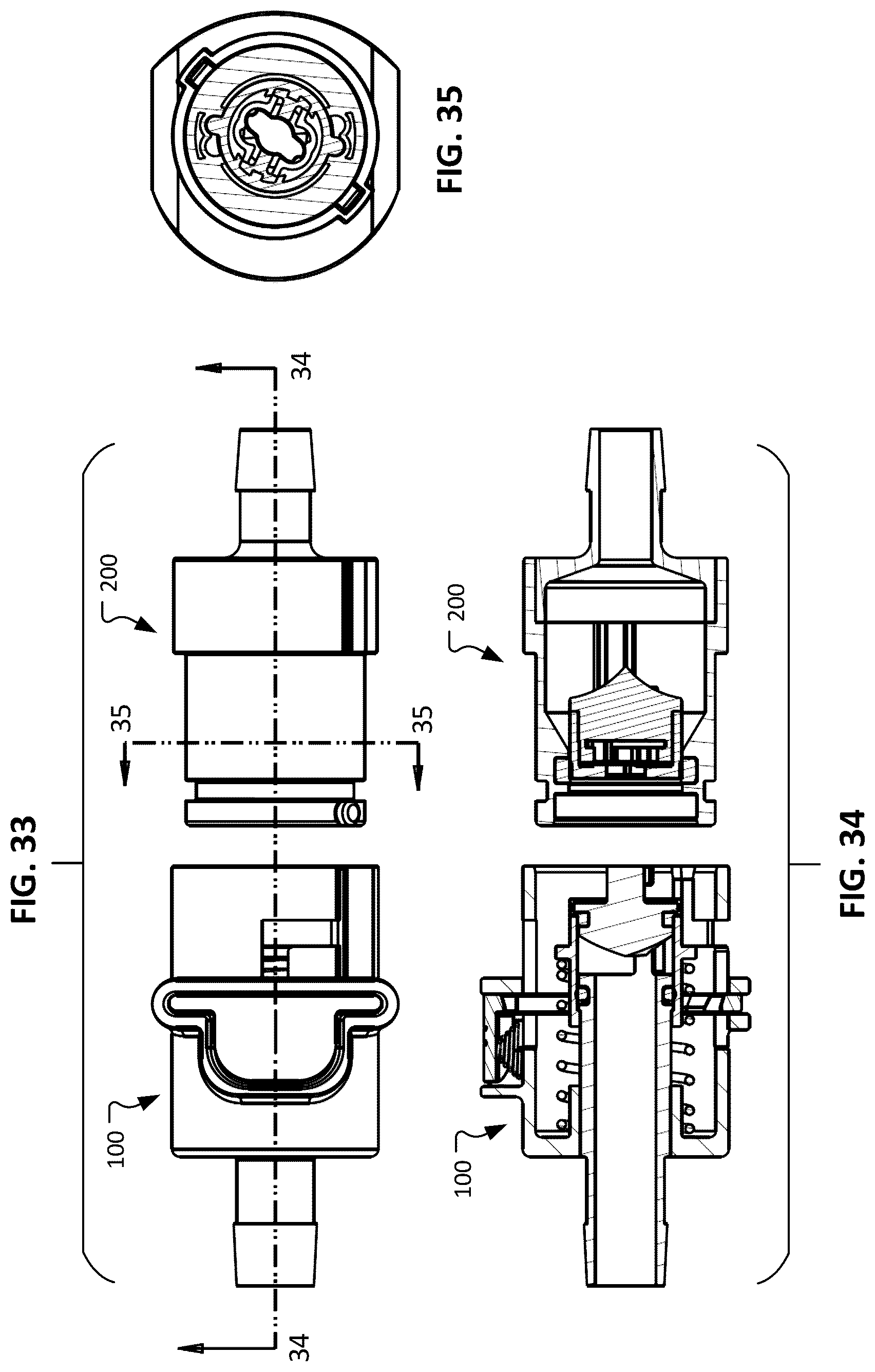 Patent US12359757 Figure 19 – Fluid handling couplings