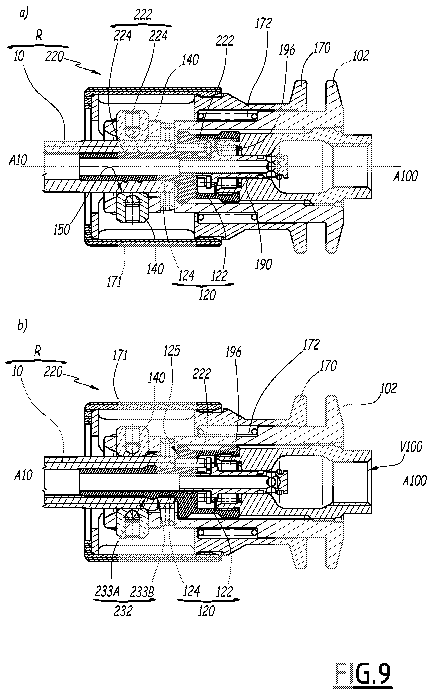 Patent US12359758 Figure 9 – Quick-coupling female element