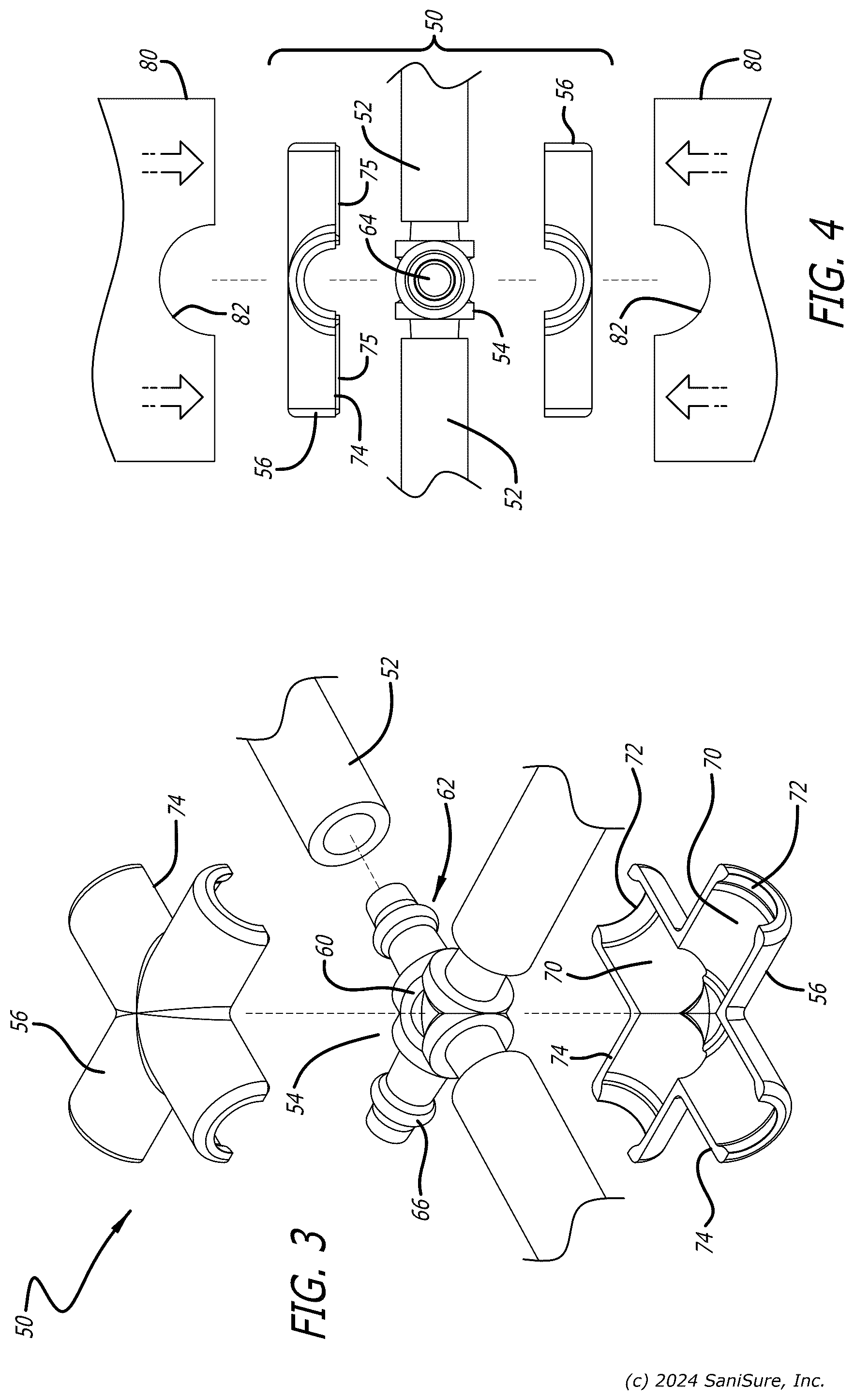 Patent US12359760 Figure 2 – Fluid distribution junctions and assembly methods