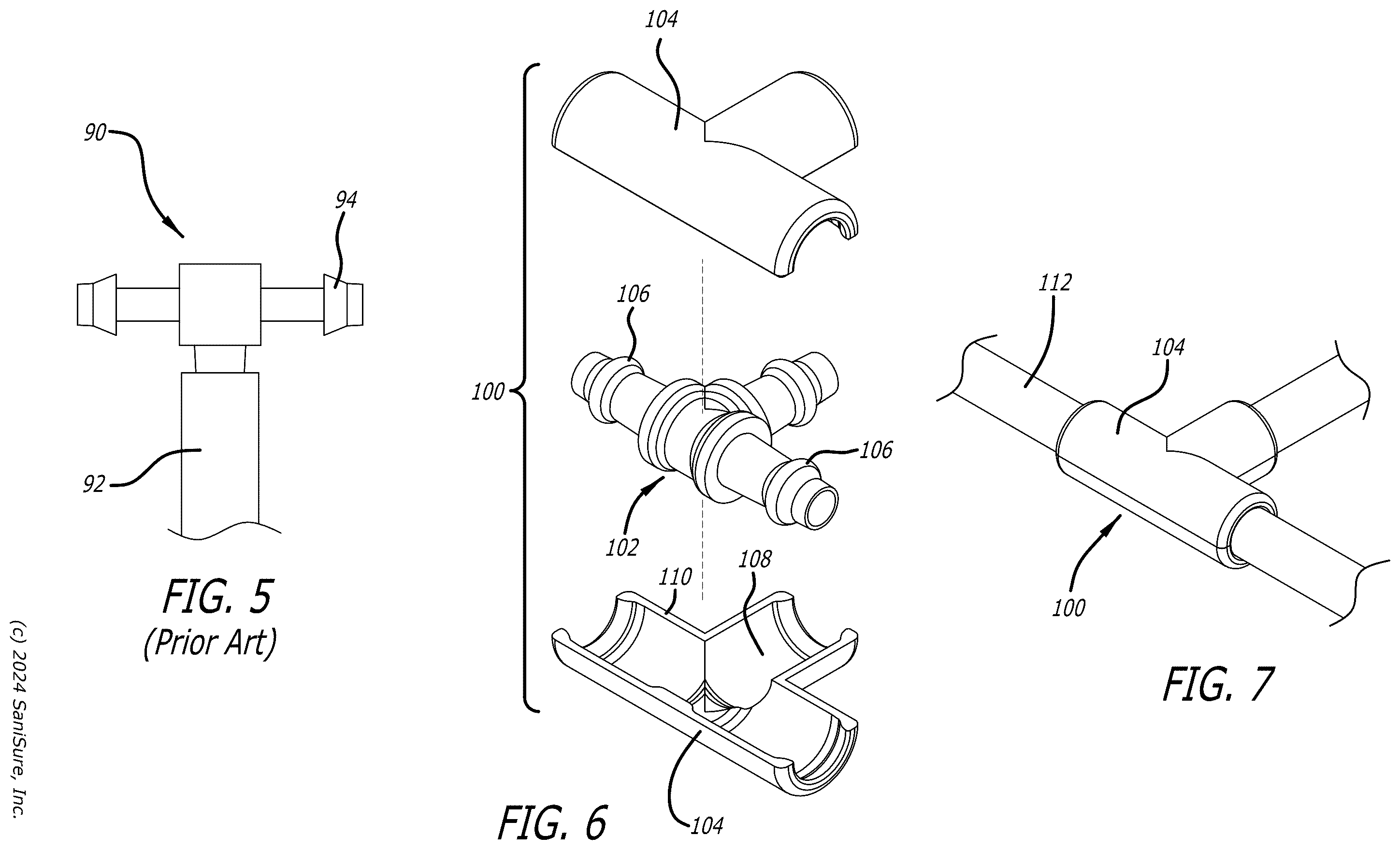 Patent US12359760 Figure 3 – Fluid distribution junctions and assembly methods