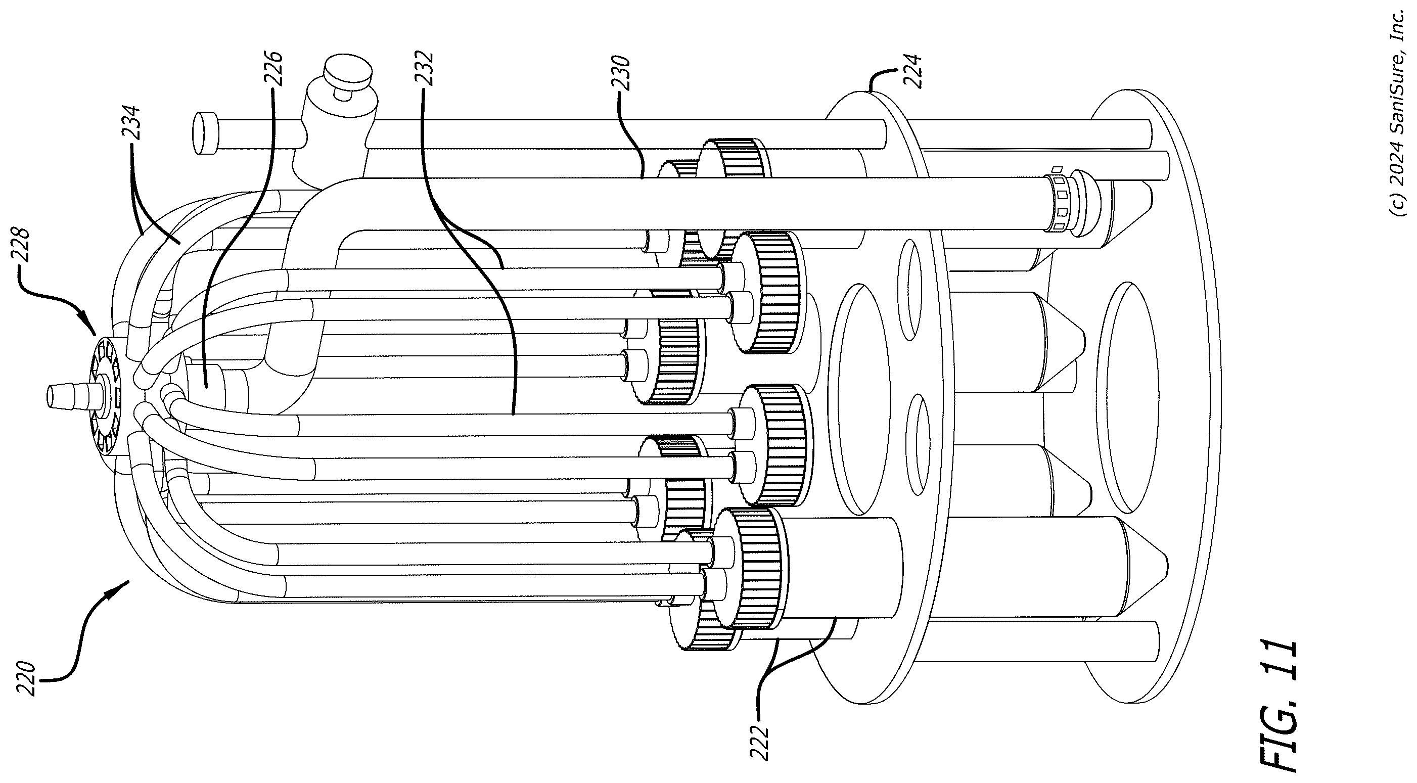 Patent US12359760 Figure 5 – Fluid distribution junctions and assembly methods