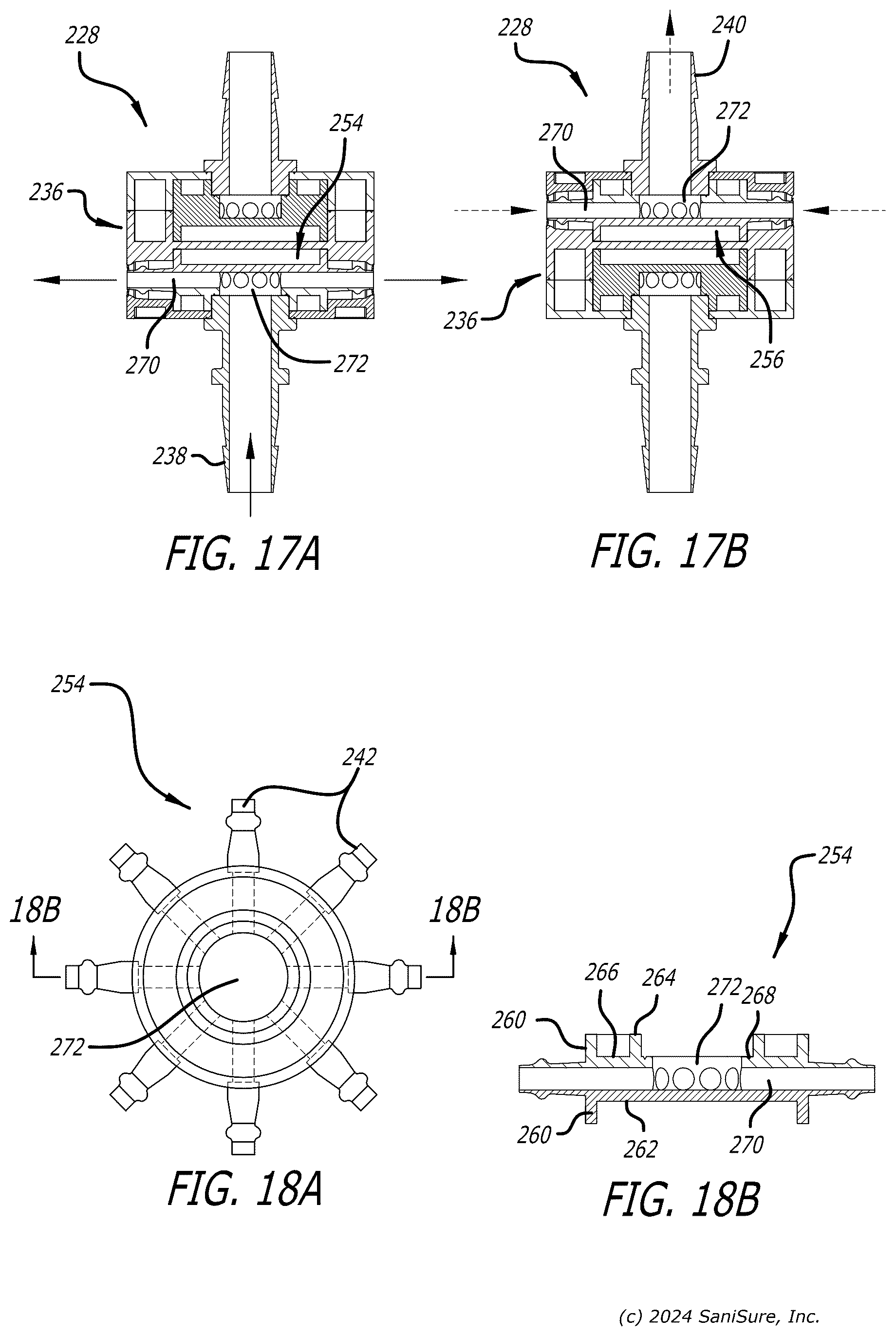 Patent US12359760 Figure 10 – Fluid distribution junctions and assembly methods