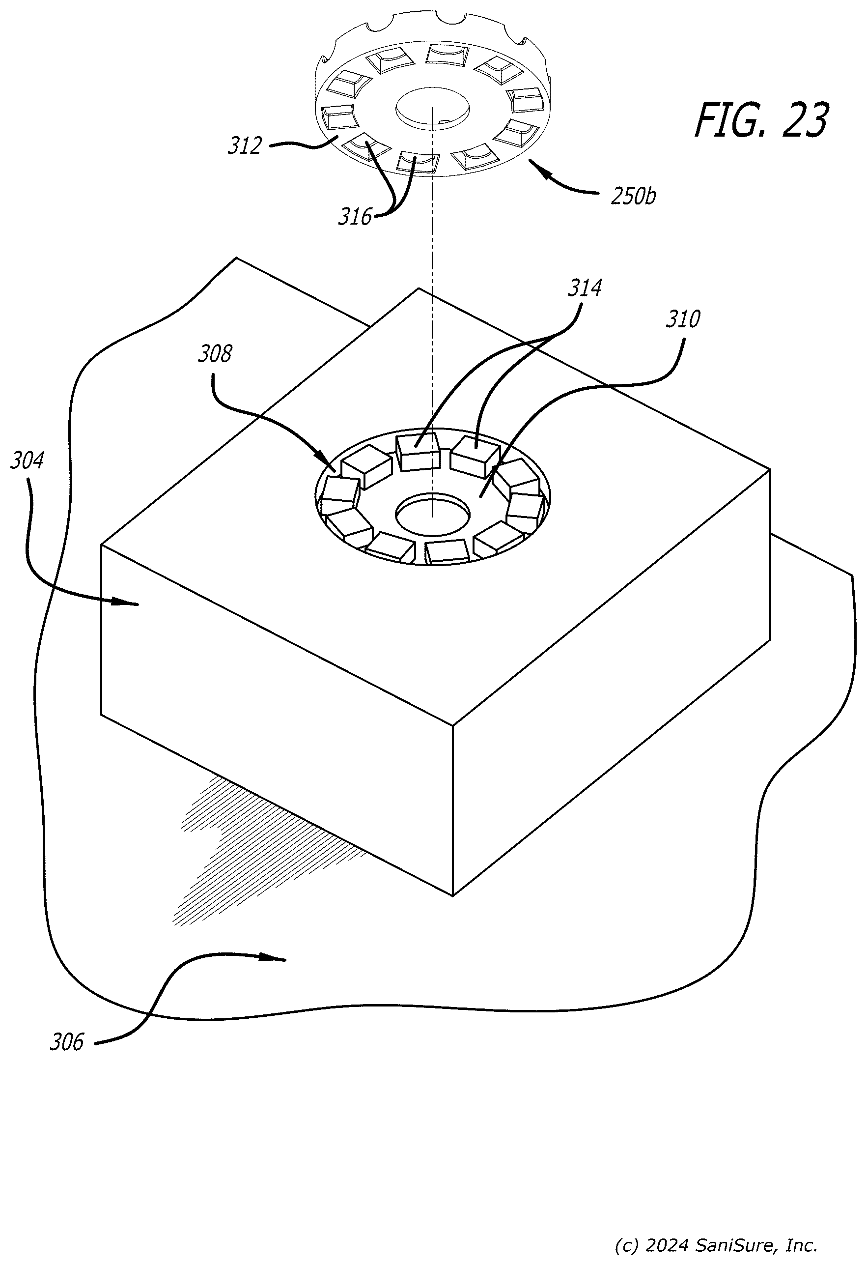 Patent US12359760 Figure 14 – Fluid distribution junctions and assembly methods