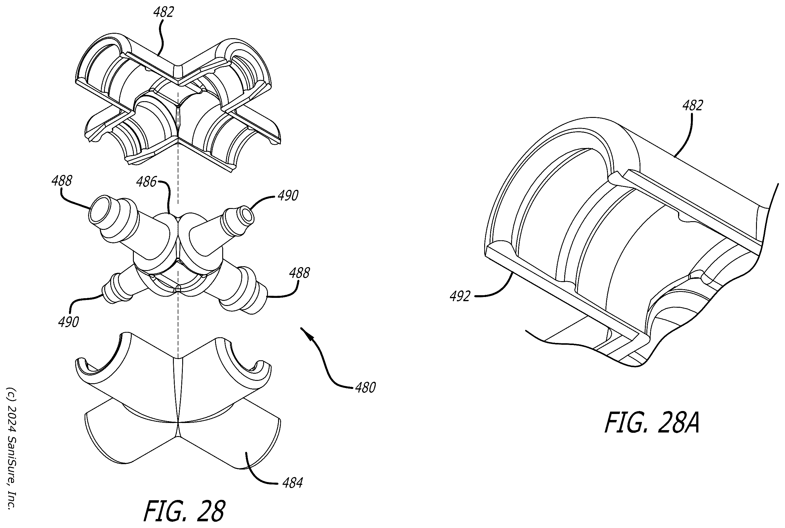 Patent US12359760 Figure 19 – Fluid distribution junctions and assembly methods