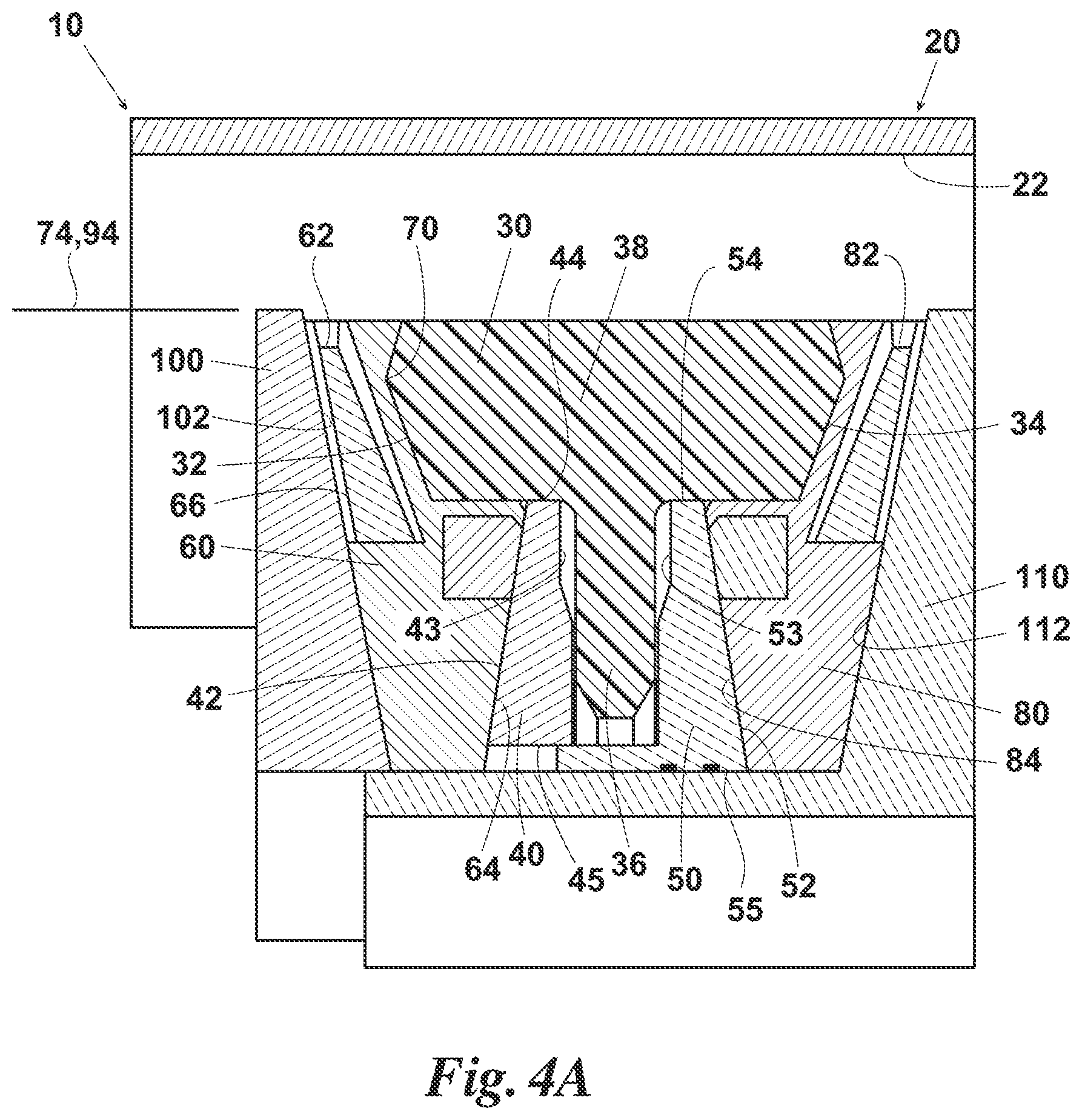 Patent US12359762 Figure 4 – Pipeline isolation tool with large-gap sealing element having mini pressure heads and iris-like structural sealing elements