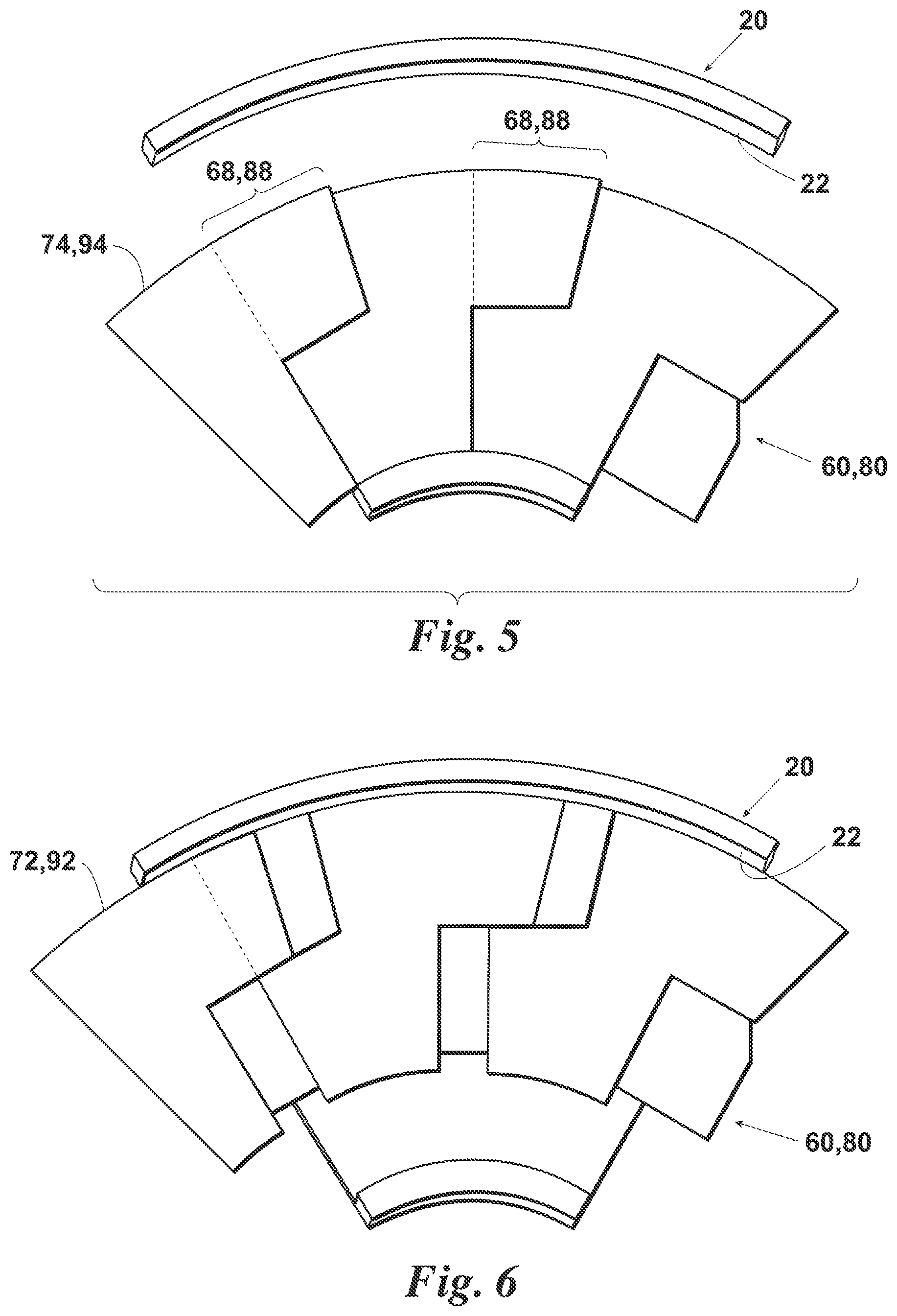 Patent US12359762 Figure 6 – Pipeline isolation tool with large-gap sealing element having mini pressure heads and iris-like structural sealing elements