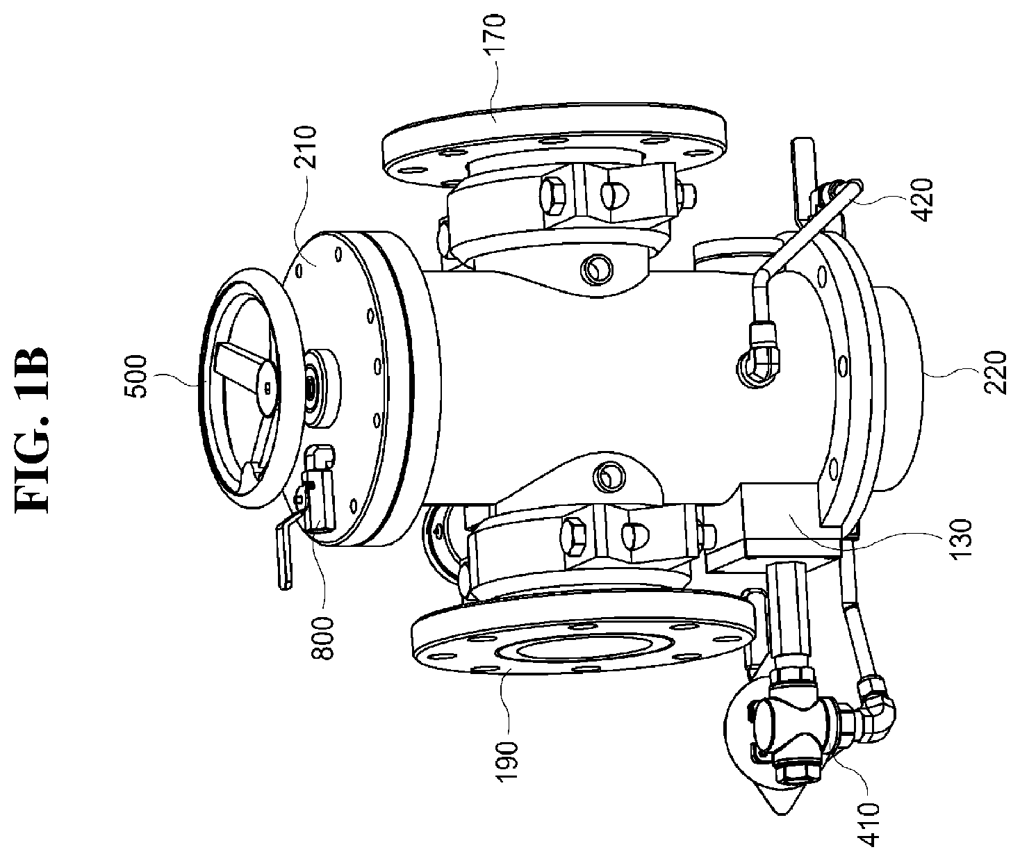 Patent US12359763 Figure 2 – Strainer having non-powered cleaning function