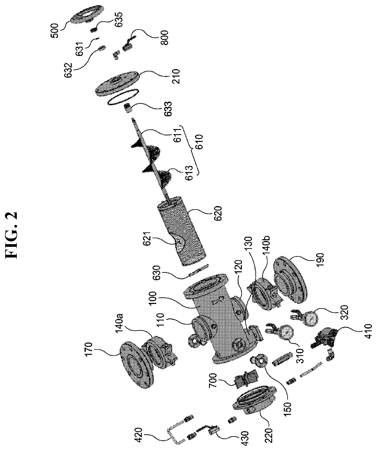 Patent US12359763 Figure 3 – Strainer having non-powered cleaning function