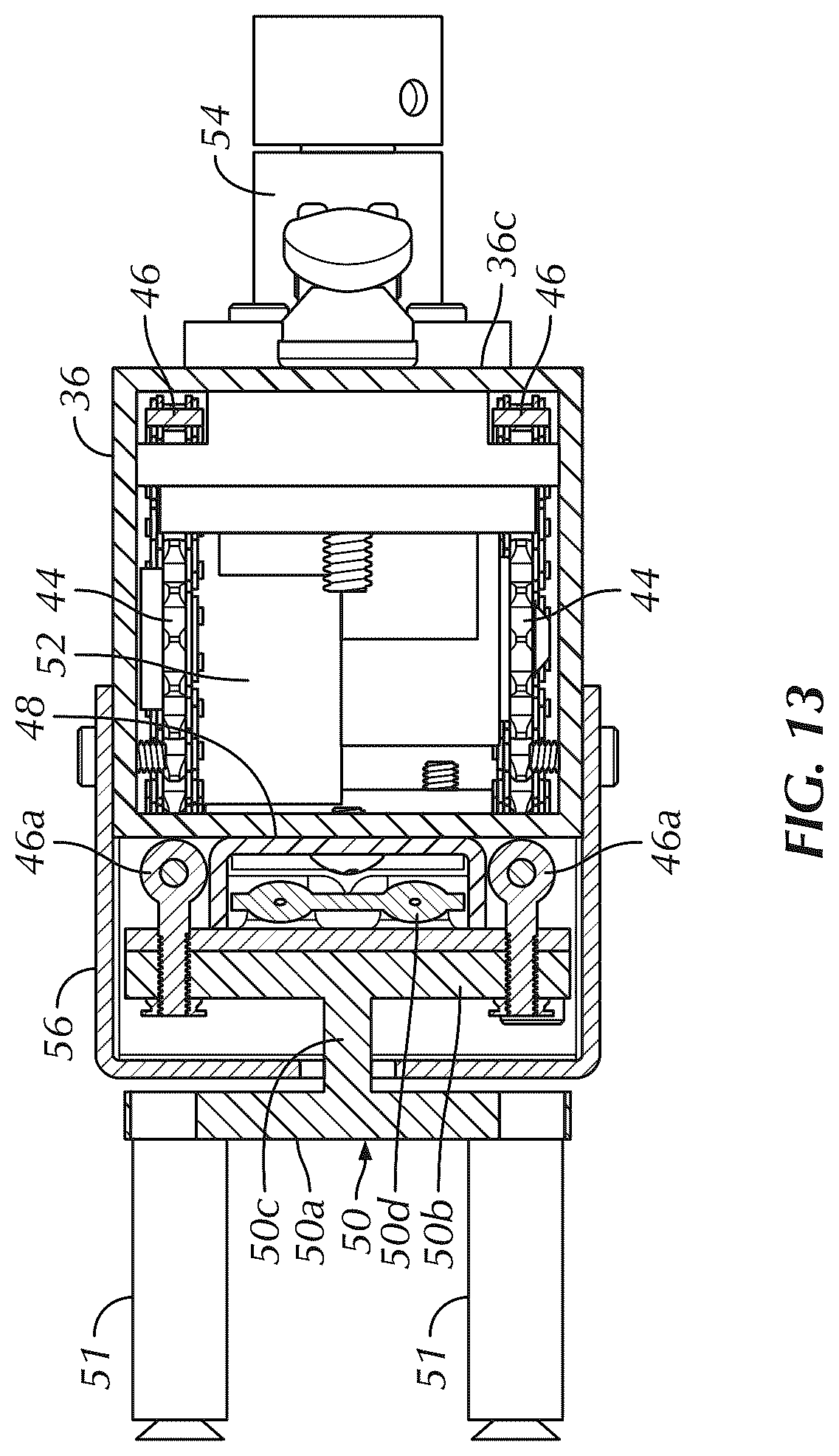 Patent US12359766 Figure 13 – Modular monitor stand