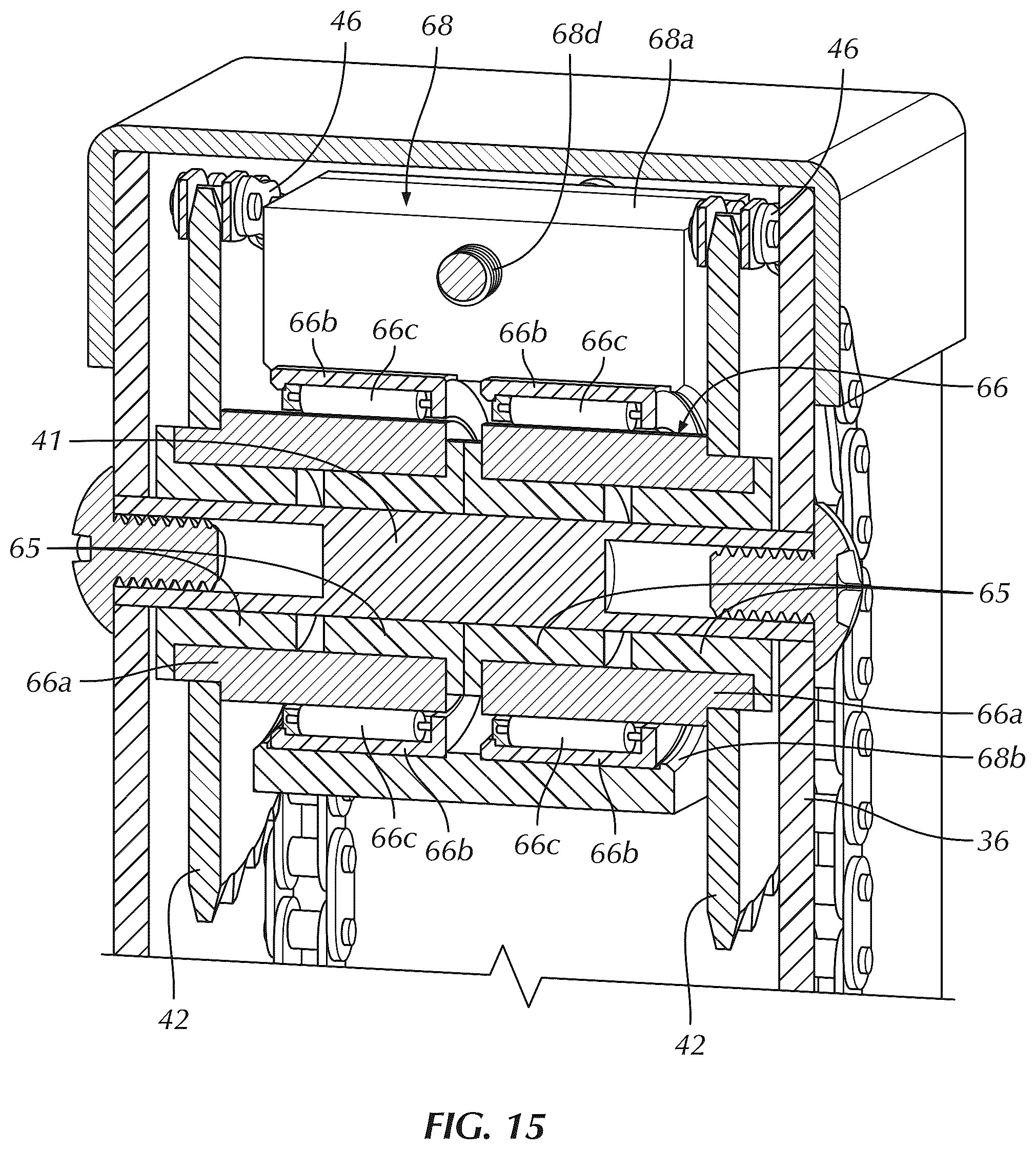 Patent US12359766 Figure 15 – Modular monitor stand
