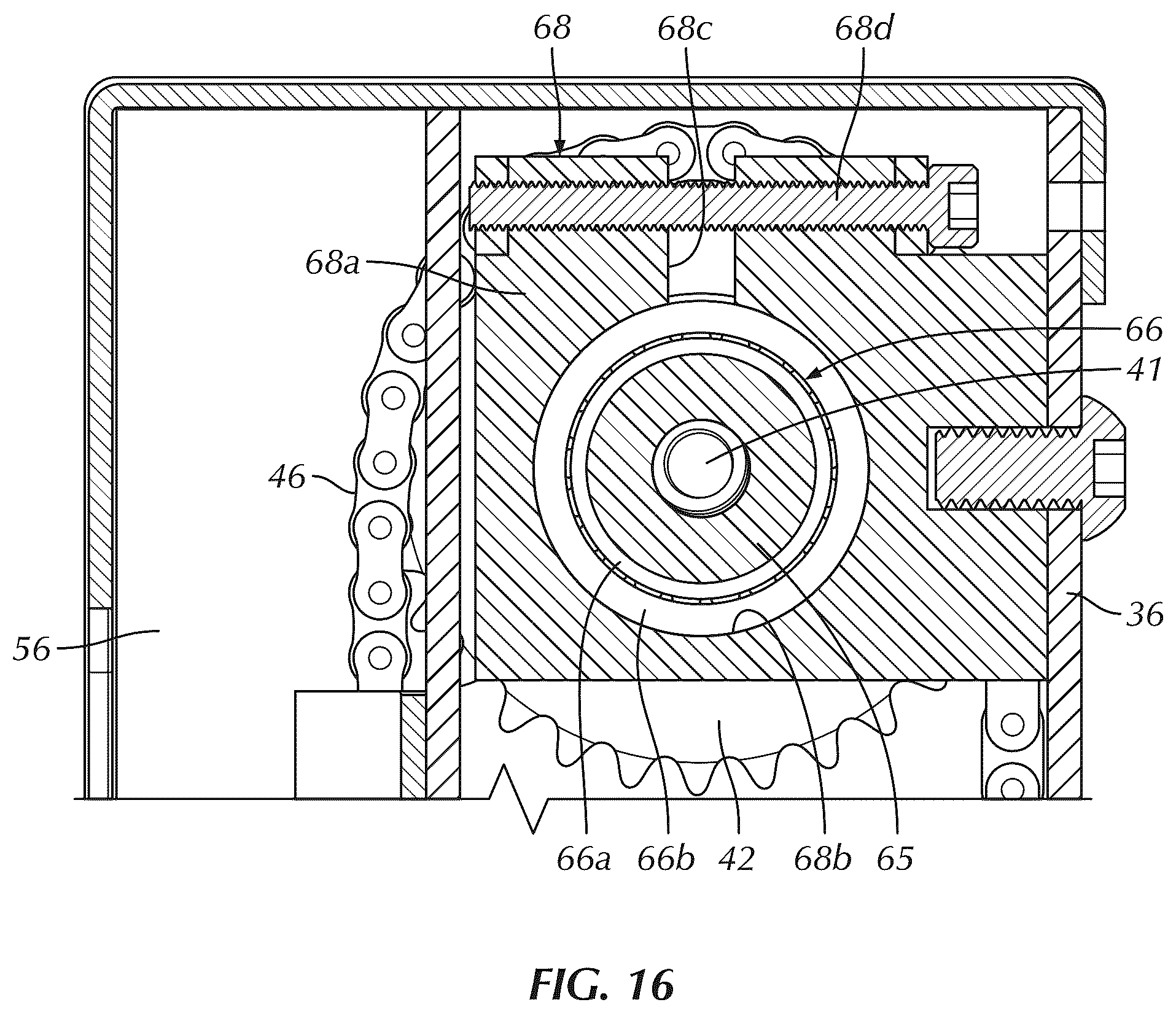 Patent US12359766 Figure 16 – Modular monitor stand