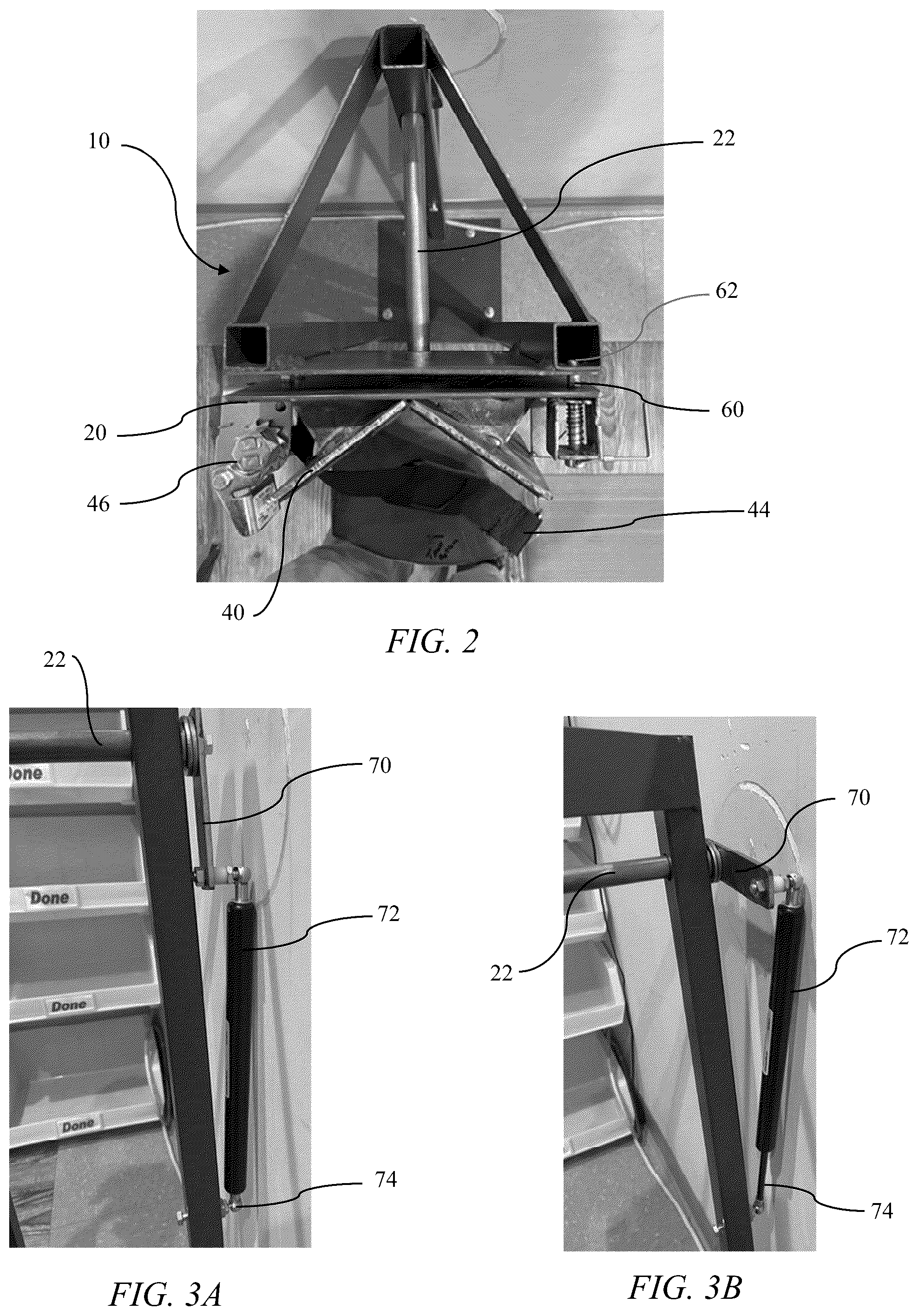 Patent US12359767 Figure 2 – Compressed gas tank or cylinder rotating clean-out apparatuses and methods of using the same