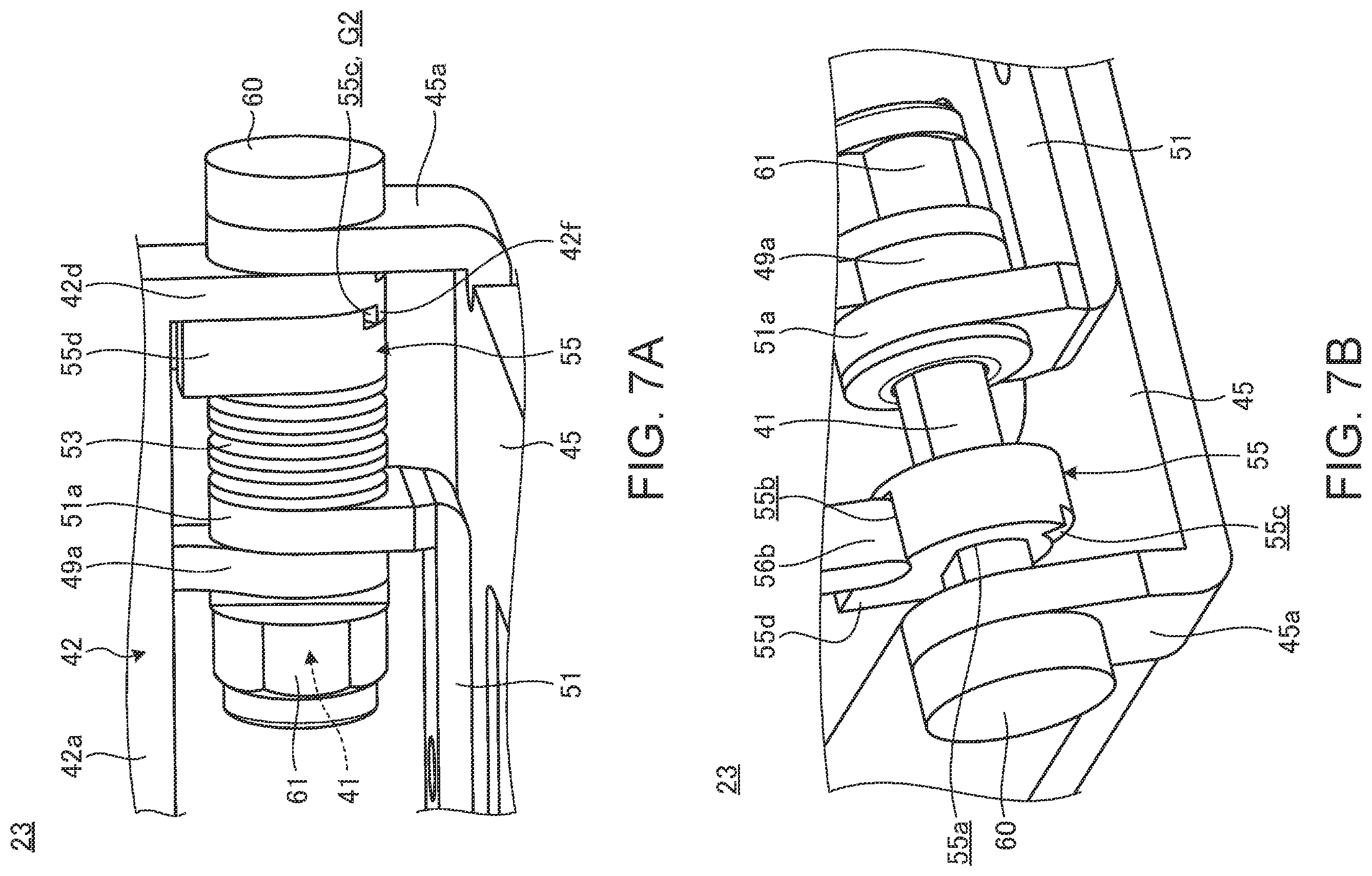 Patent US12359768 Figure 7 – Bracket and electronic apparatus