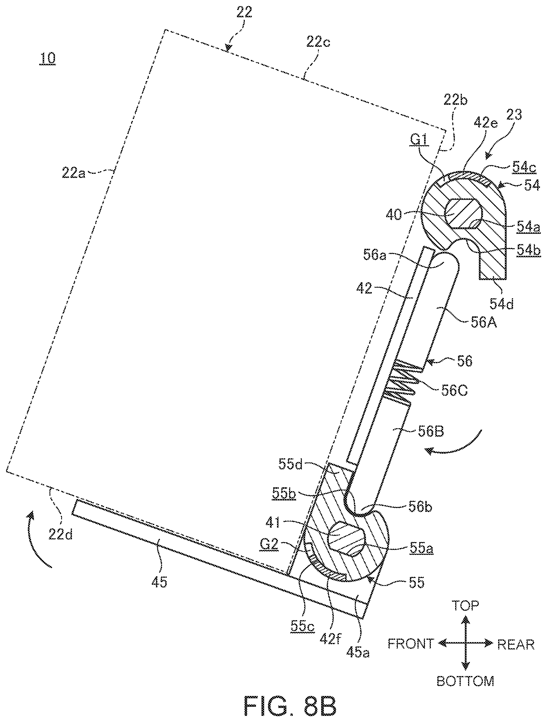 Patent US12359768 Figure 9 – Bracket and electronic apparatus