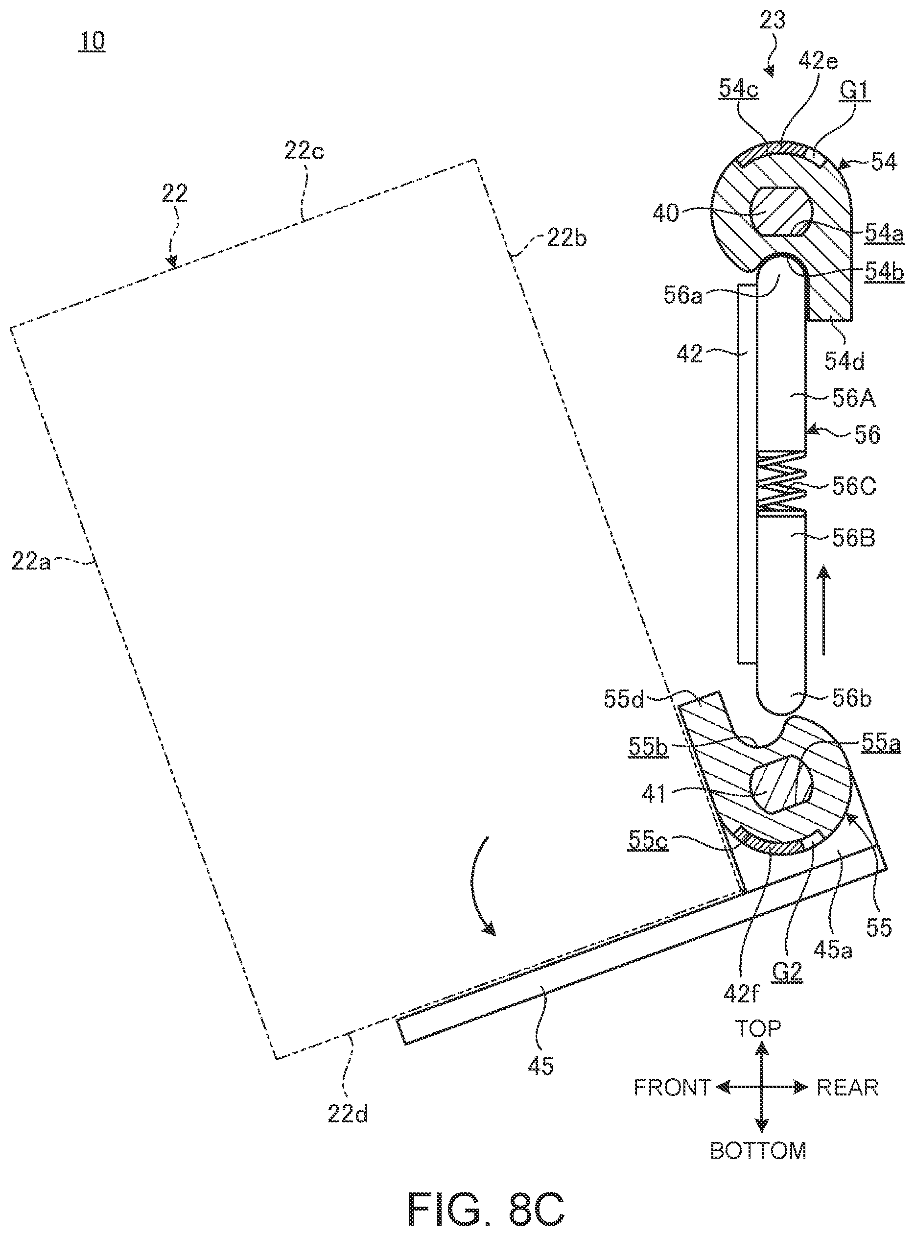 Patent US12359768 Figure 10 – Bracket and electronic apparatus