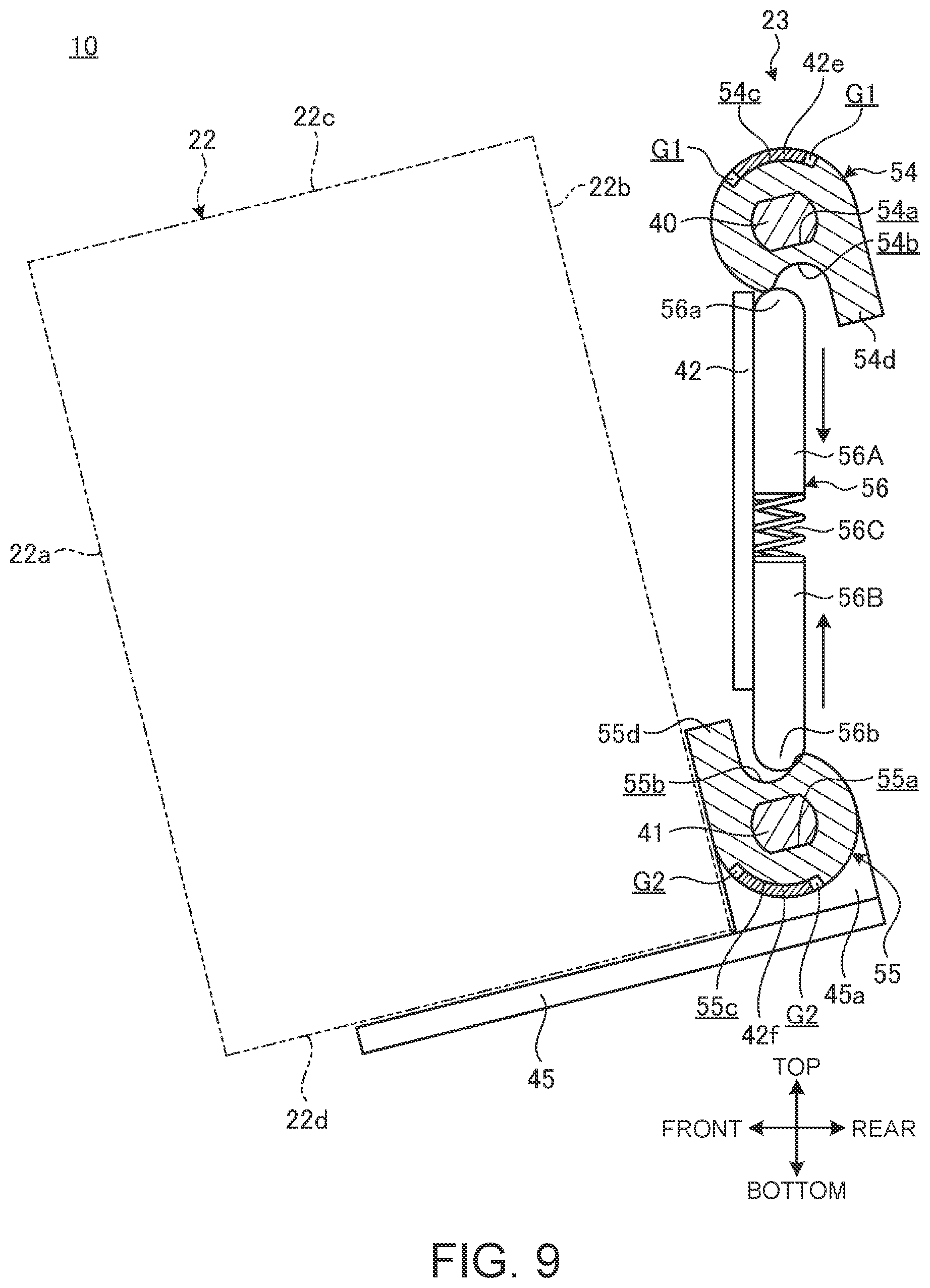 Patent US12359768 Figure 11 – Bracket and electronic apparatus