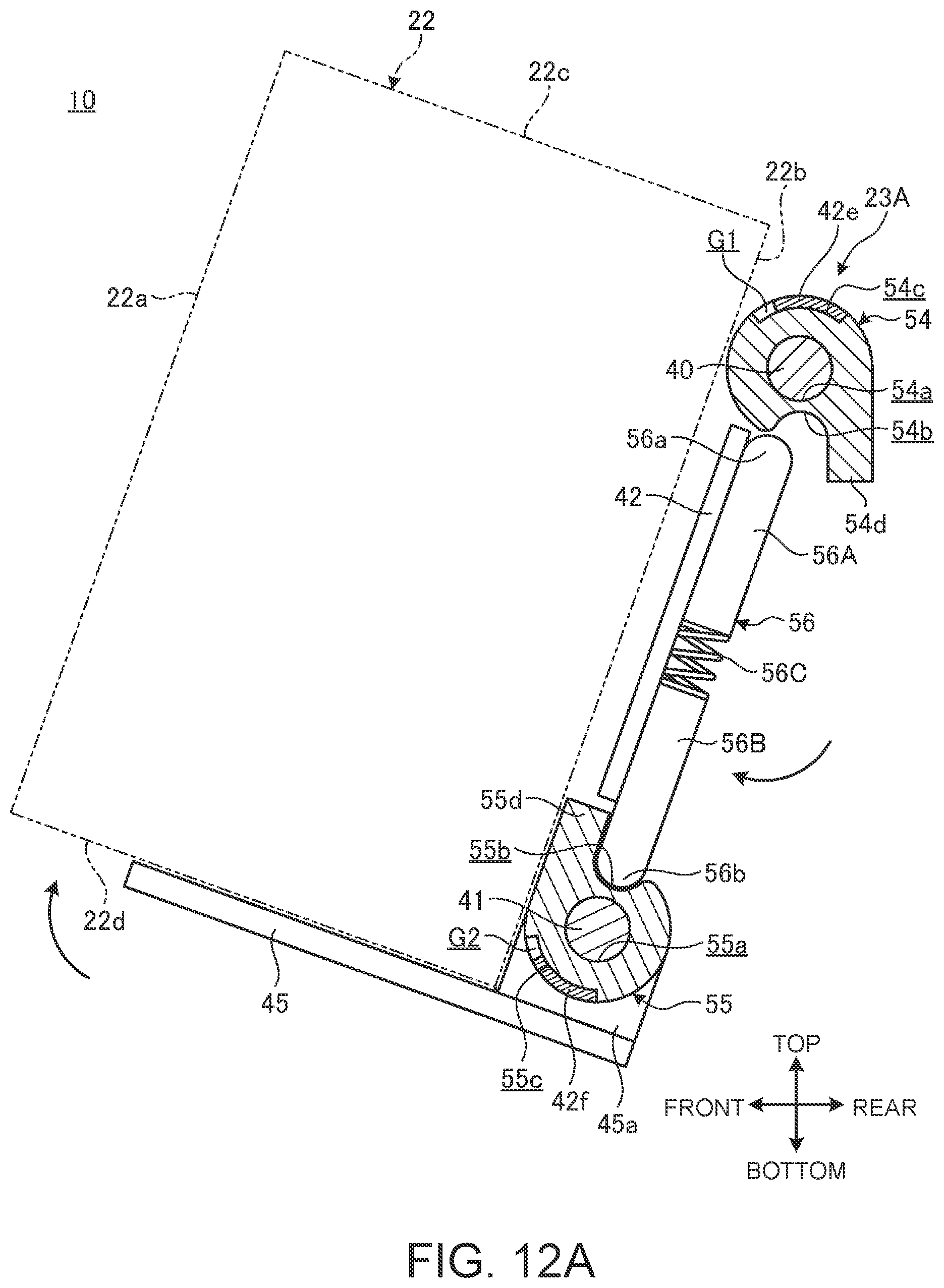 Patent US12359768 Figure 13 – Bracket and electronic apparatus