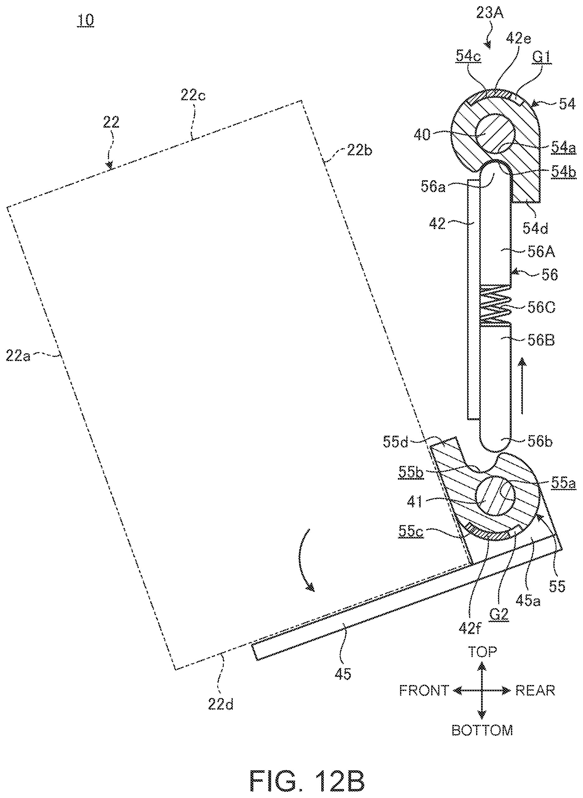 Patent US12359768 Figure 14 – Bracket and electronic apparatus