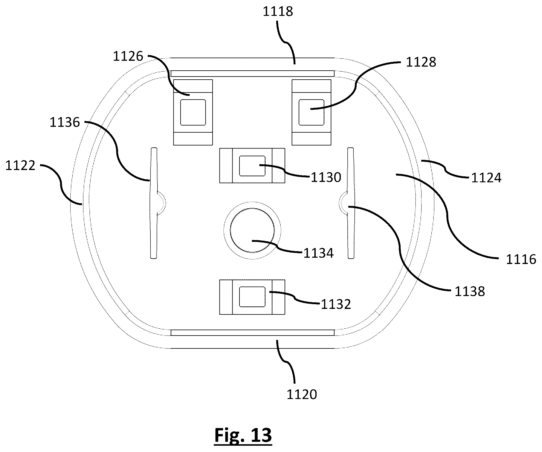 Patent US12359769 Figure 8 – Skateboard mount and spin mount