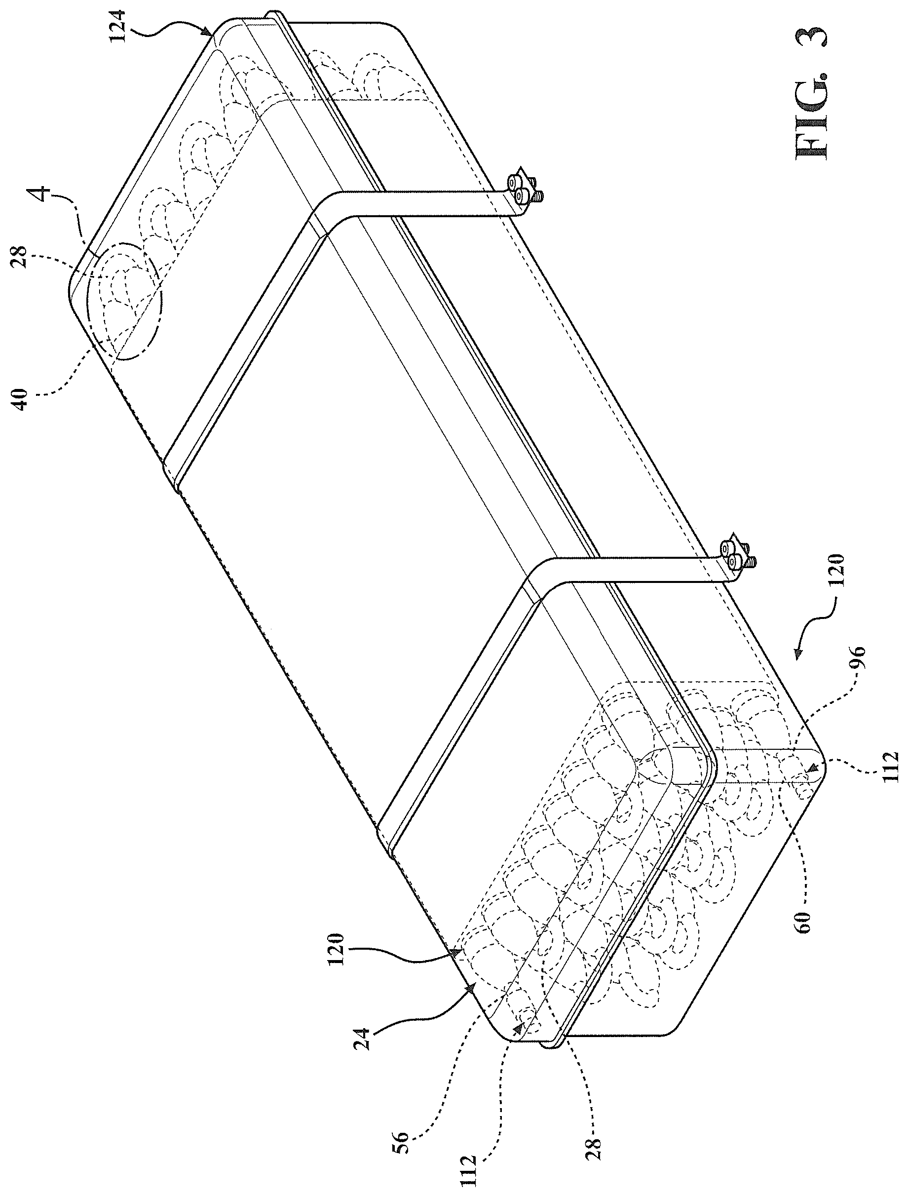 Patent US12359772 Figure 2 – Corrugations for inflation against rigid shape