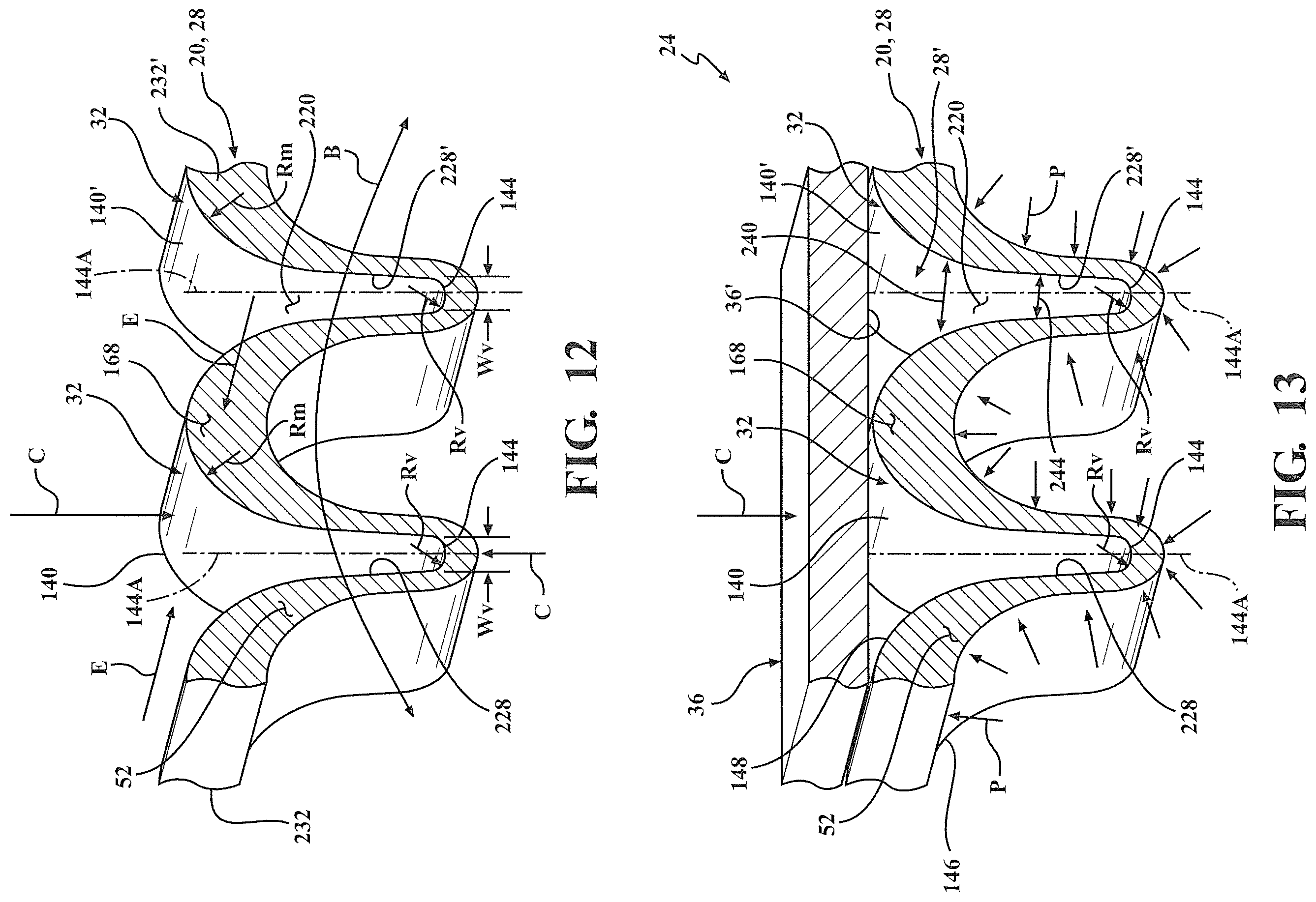 Patent US12359772 Figure 8 – Corrugations for inflation against rigid shape