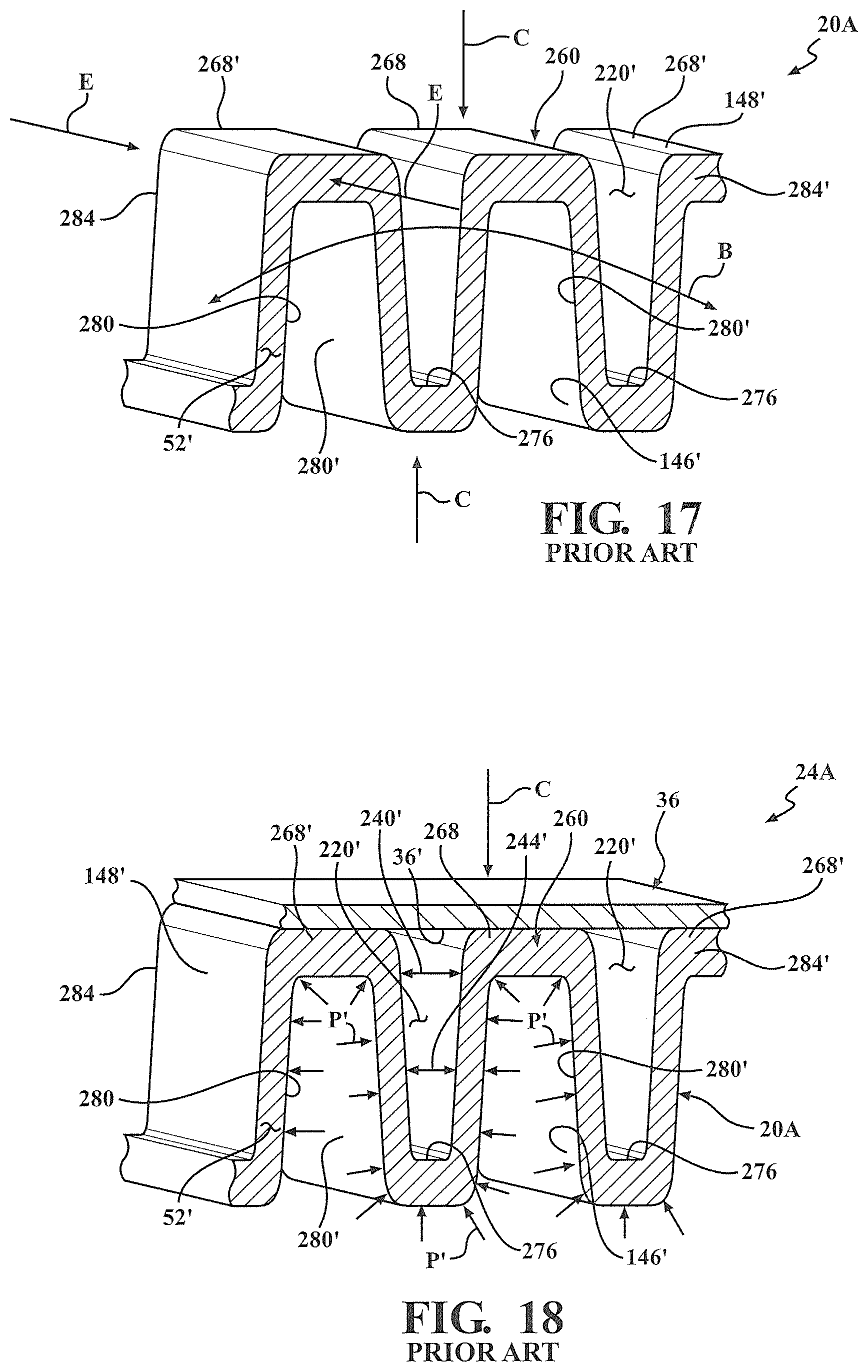 Patent US12359772 Figure 11 – Corrugations for inflation against rigid shape