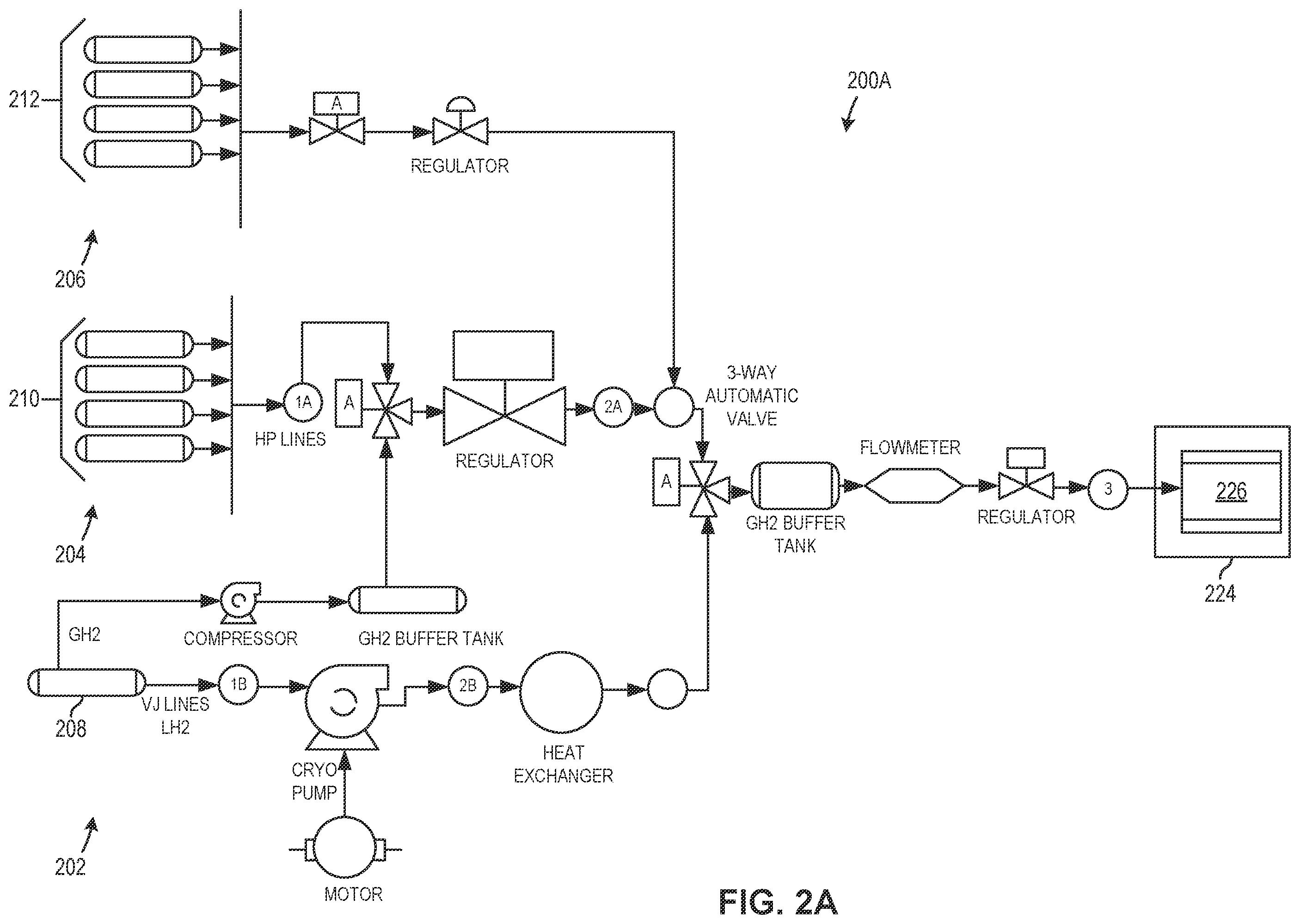 Patent US12359773 Figure 2 – Systems, methods, and apparatus for refueling hydrogen aircraft
