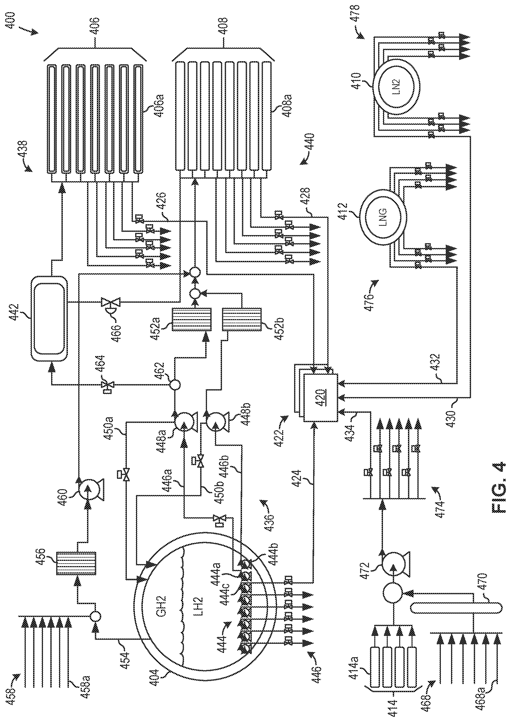 Patent US12359773 Figure 7 – Systems, methods, and apparatus for refueling hydrogen aircraft