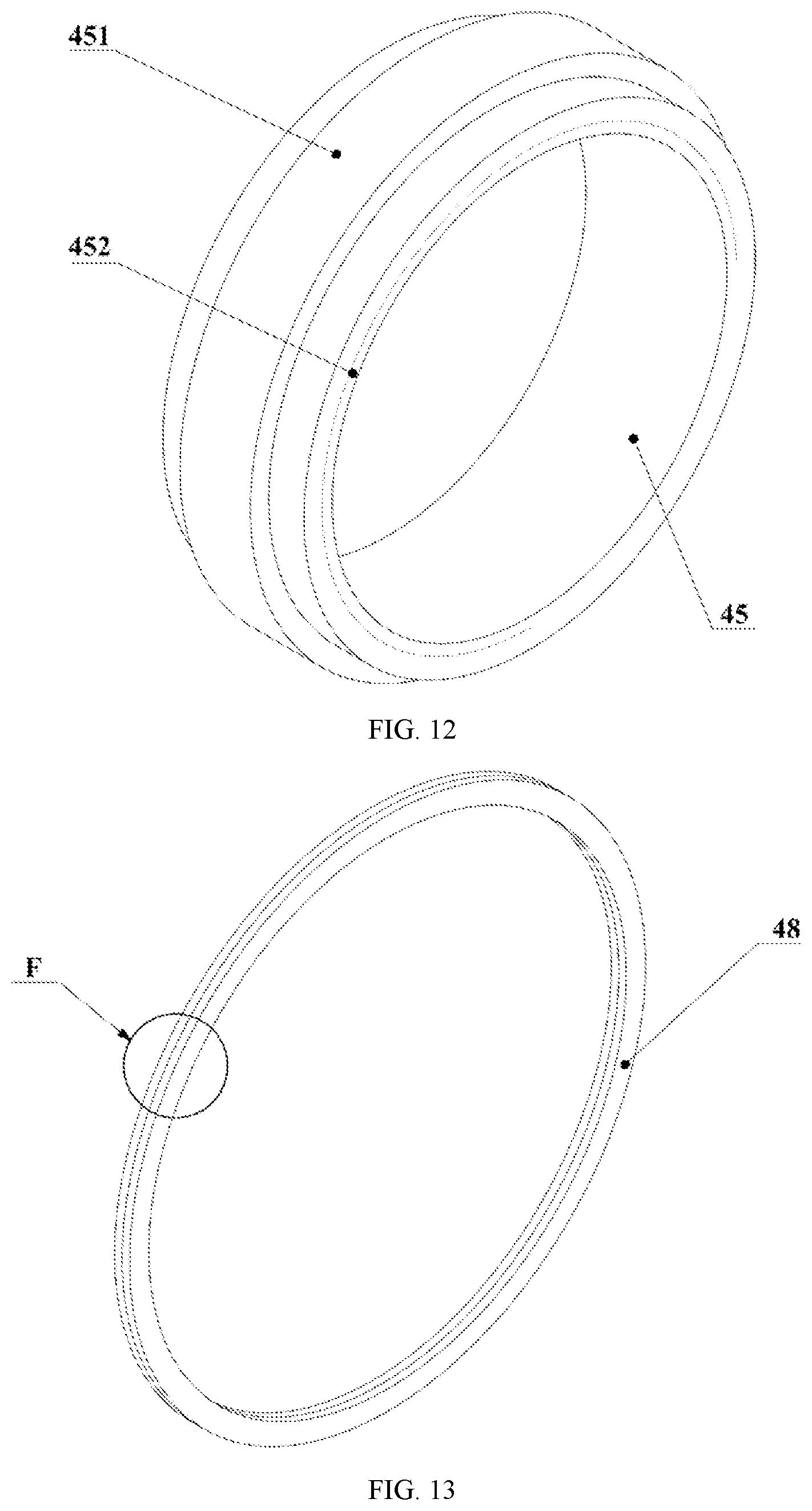 Patent US12359774 Figure 9 – Flexible connection device of hydrogen high- pressure type iv cylinder and a container frame