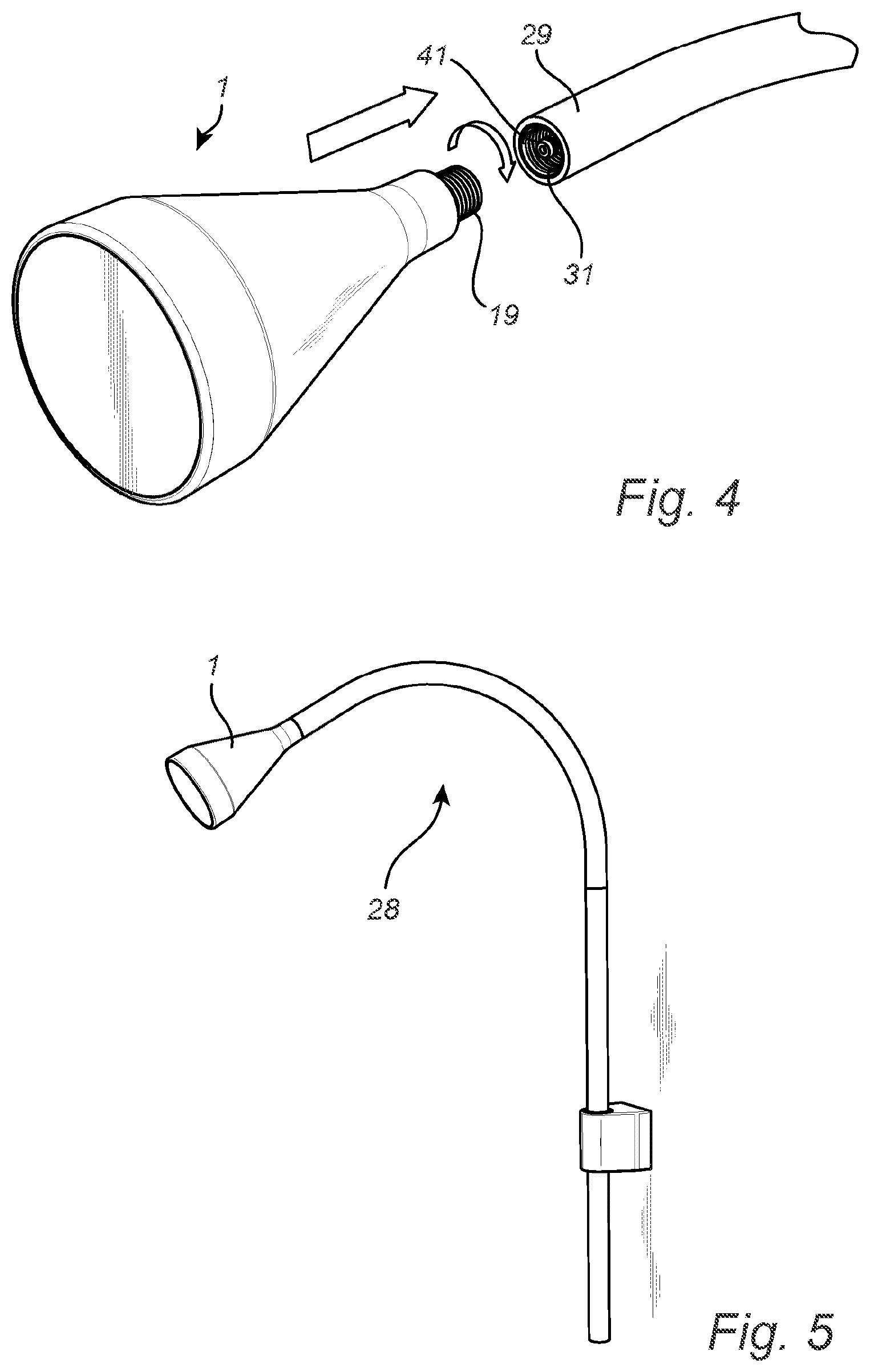 Patent US12359778 Figure 3 – Light source and light fitting