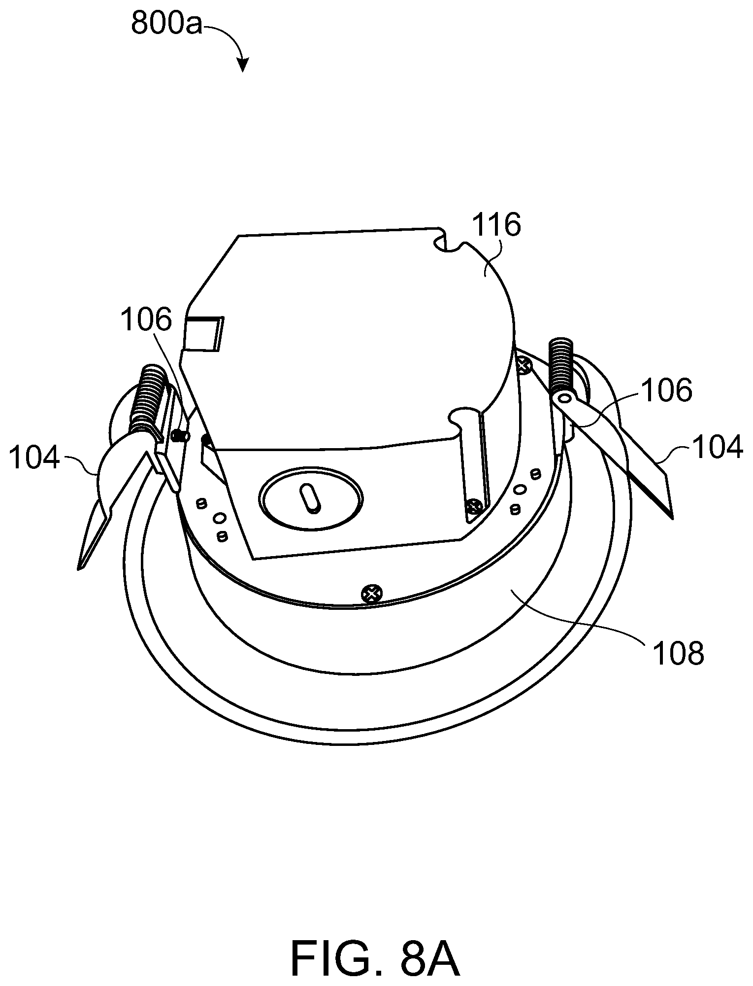 Patent US12359783 Figure 7 – System and apparatus to attach a light fixture to one of a ceiling, a recessed lighting fixture housing, or an outlet box or a junction box
