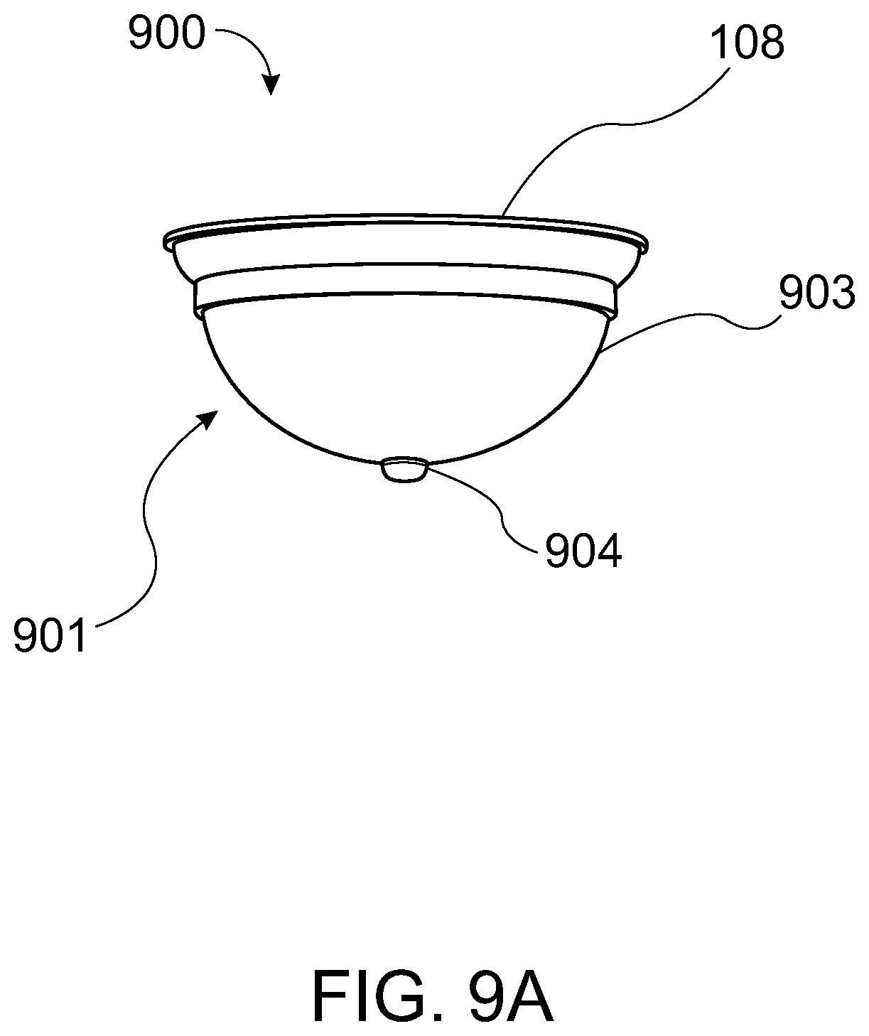 Patent US12359783 Figure 9 – System and apparatus to attach a light fixture to one of a ceiling, a recessed lighting fixture housing, or an outlet box or a junction box