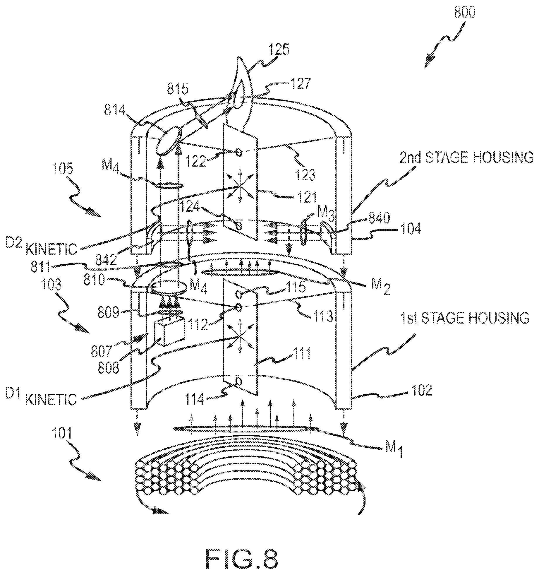 Patent US12359784 Figure 6 – Kinetic flame device