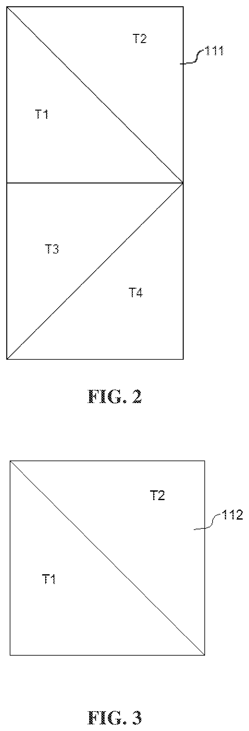 Patent US12359785 Figure 2 – OLED lamp panel with display peripheral regions and display region of regular shape formed by plurality of light emitting units of the same shape, and lighting device having the same