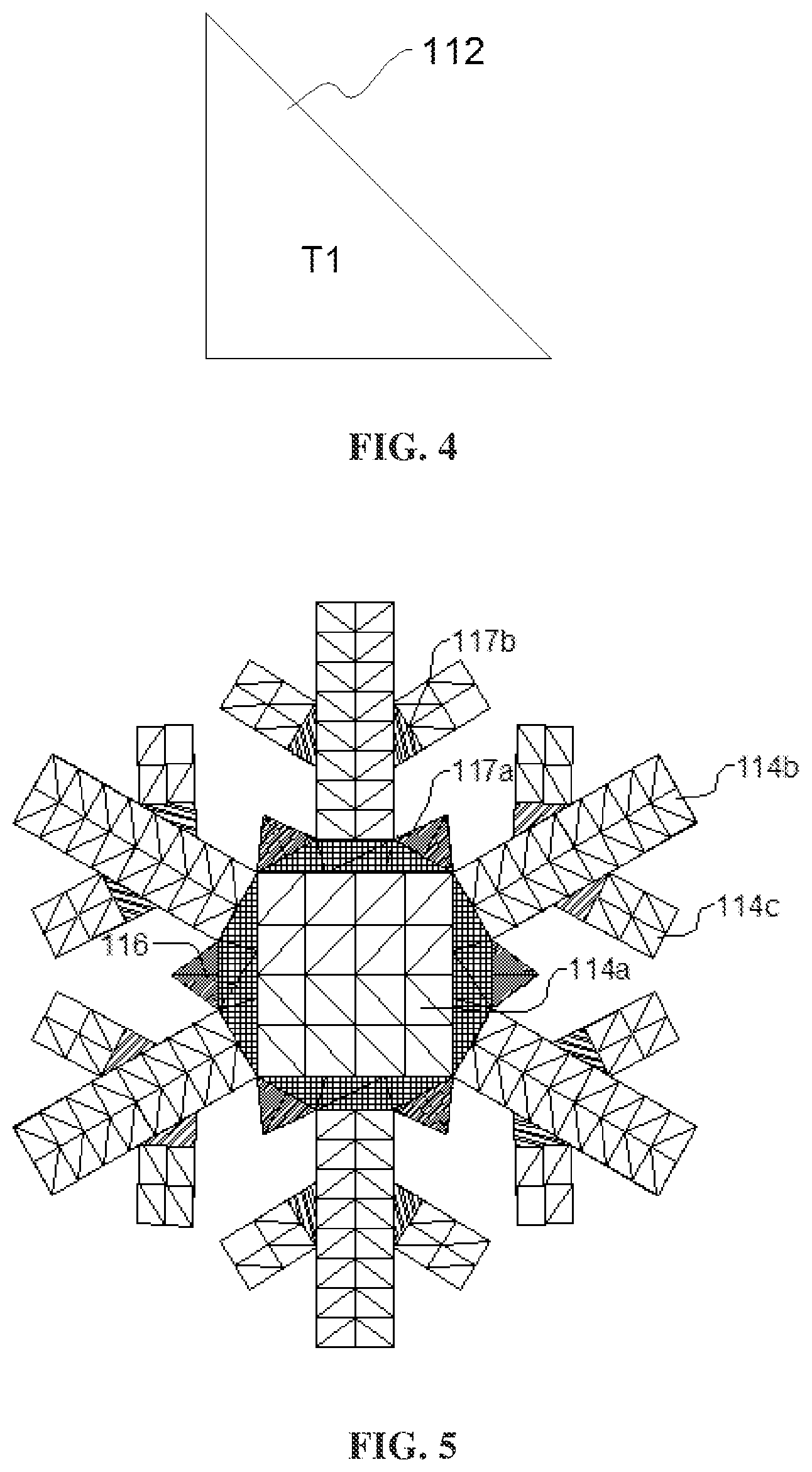 Patent US12359785 Figure 3 – OLED lamp panel with display peripheral regions and display region of regular shape formed by plurality of light emitting units of the same shape, and lighting device having the same