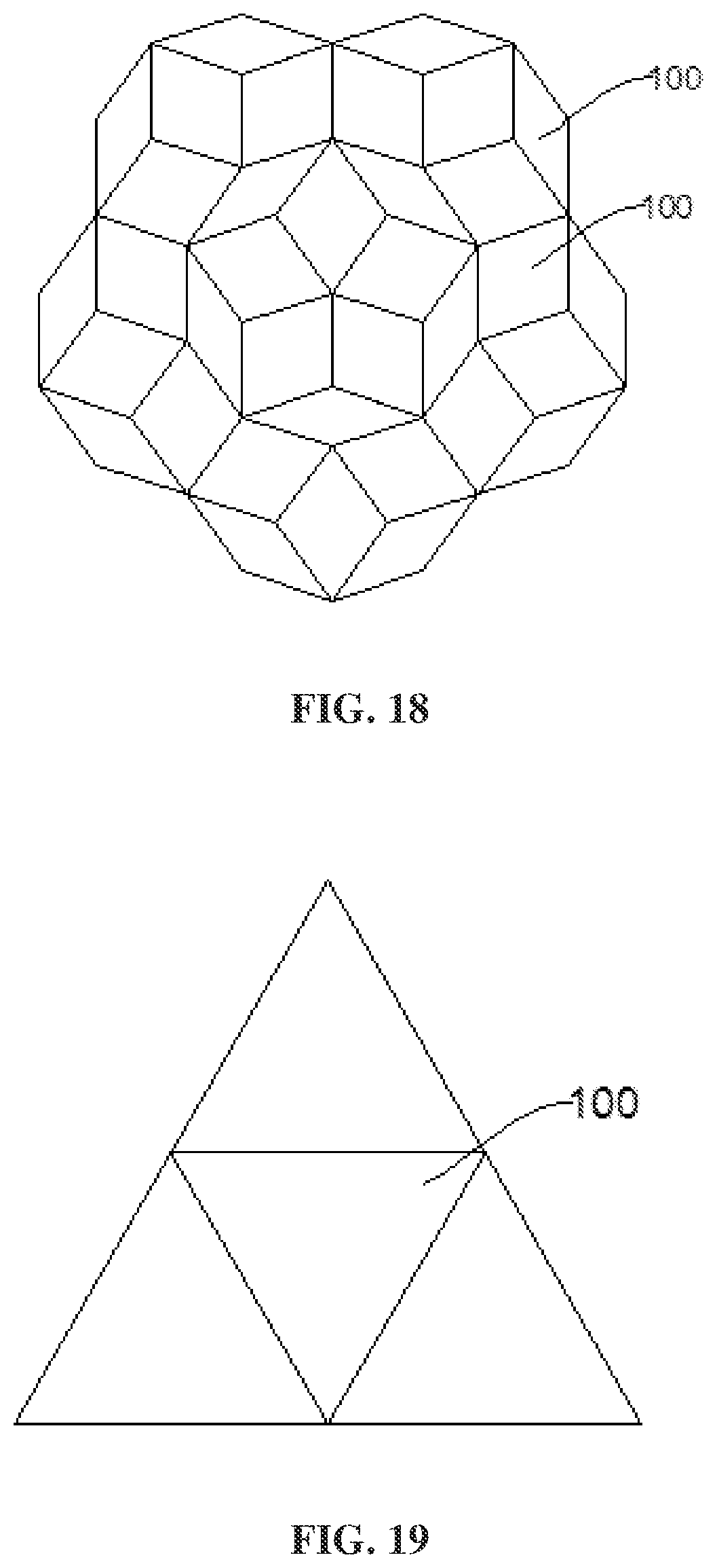 Patent US12359785 Figure 10 – OLED lamp panel with display peripheral regions and display region of regular shape formed by plurality of light emitting units of the same shape, and lighting device having the same
